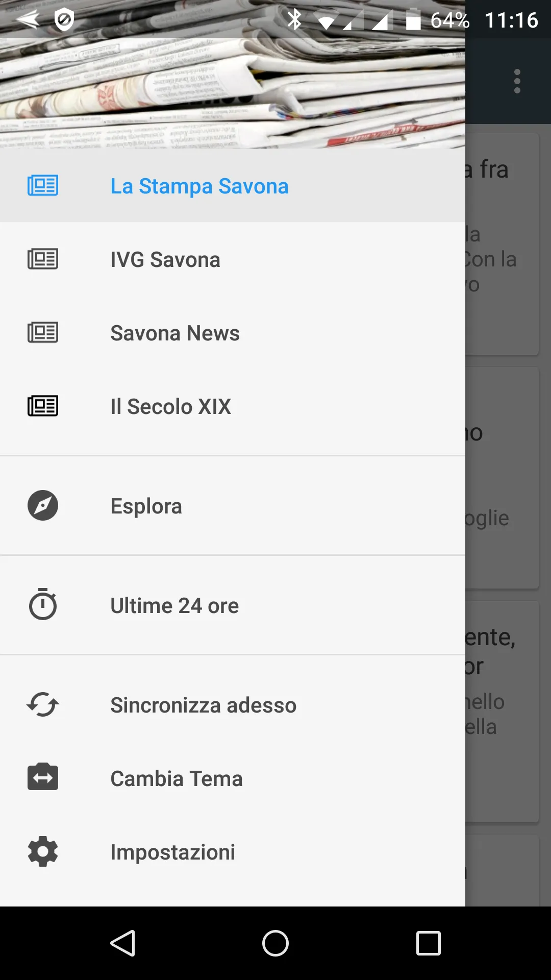 Savona notizie locali | Indus Appstore | Screenshot