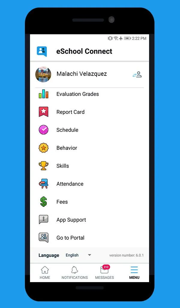 eSchool Connect | Indus Appstore | Screenshot