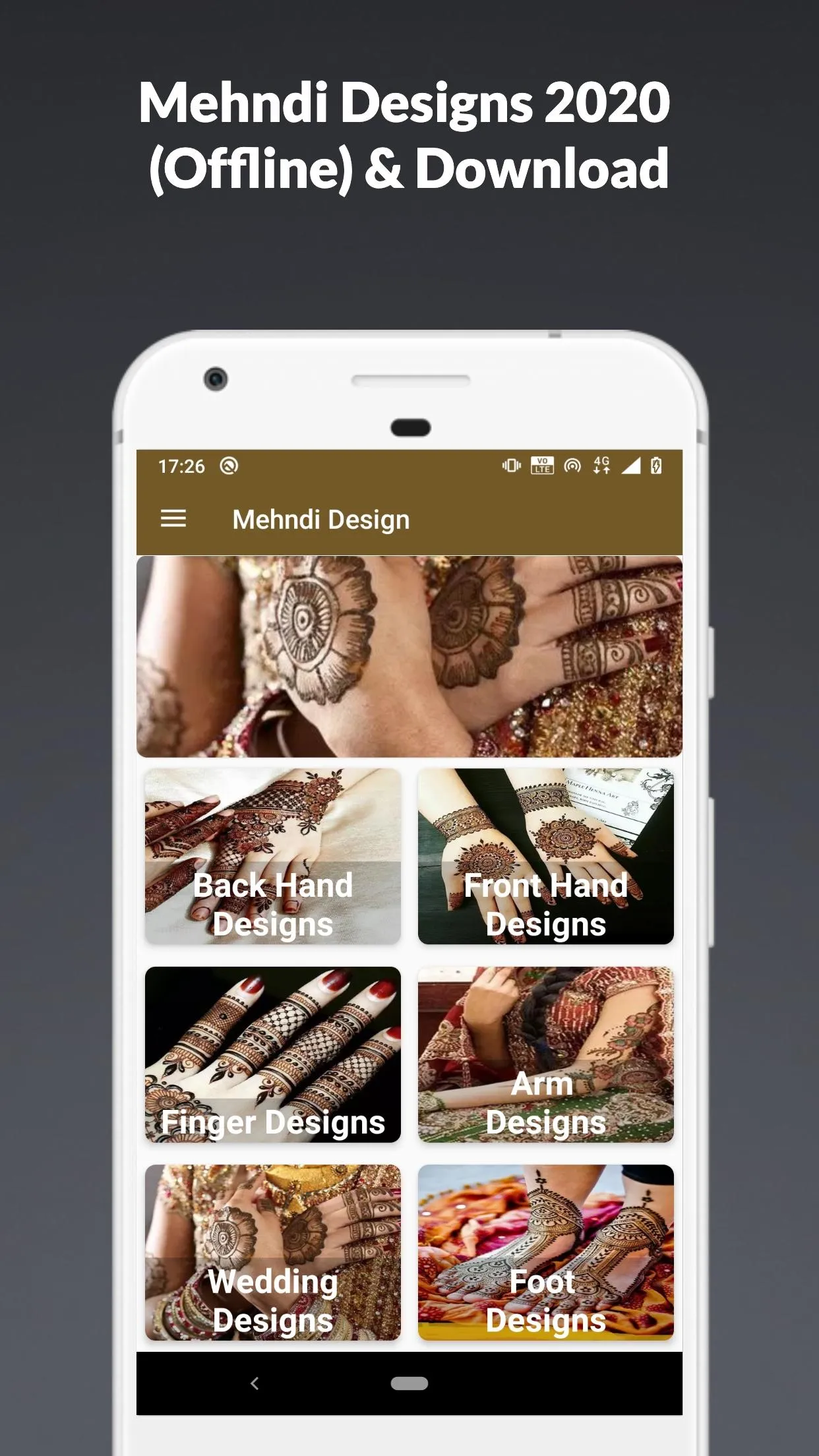 Mehndi Designs 2024 (offline) | Indus Appstore | Screenshot