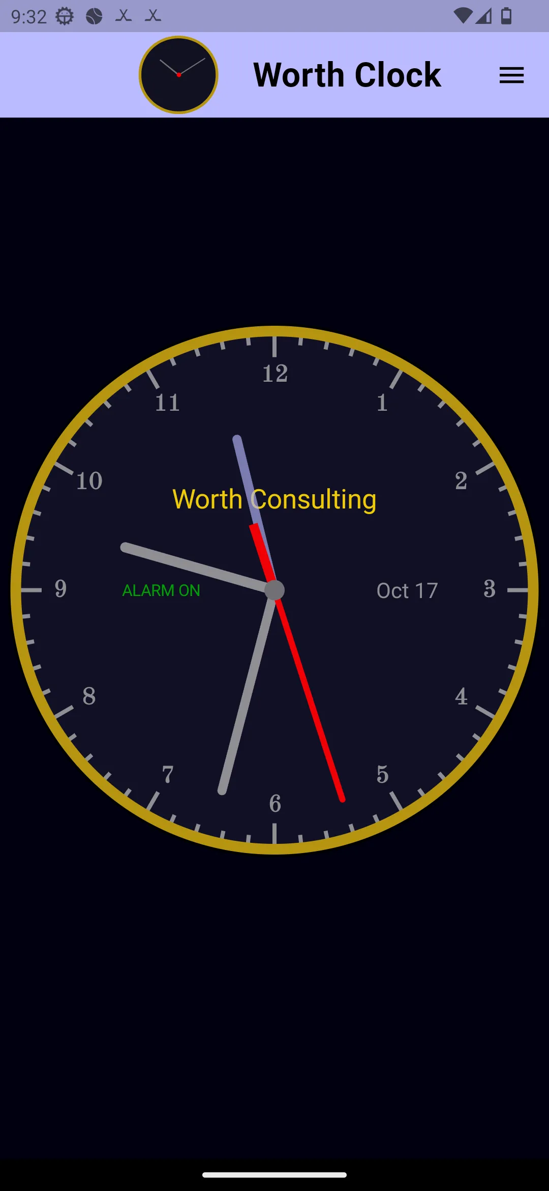 Worth Clock | Indus Appstore | Screenshot