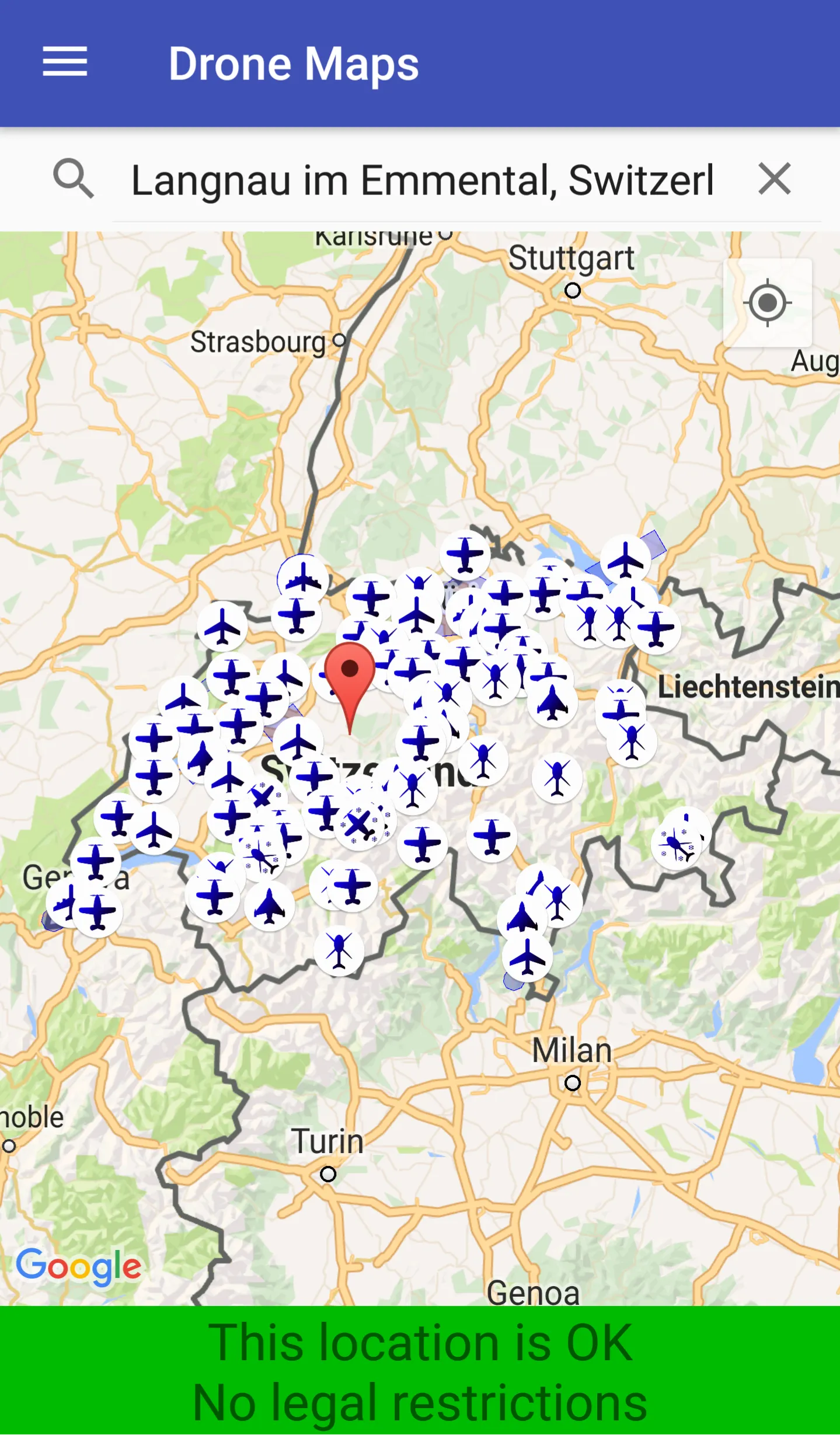 Swiss Drone Maps | Indus Appstore | Screenshot