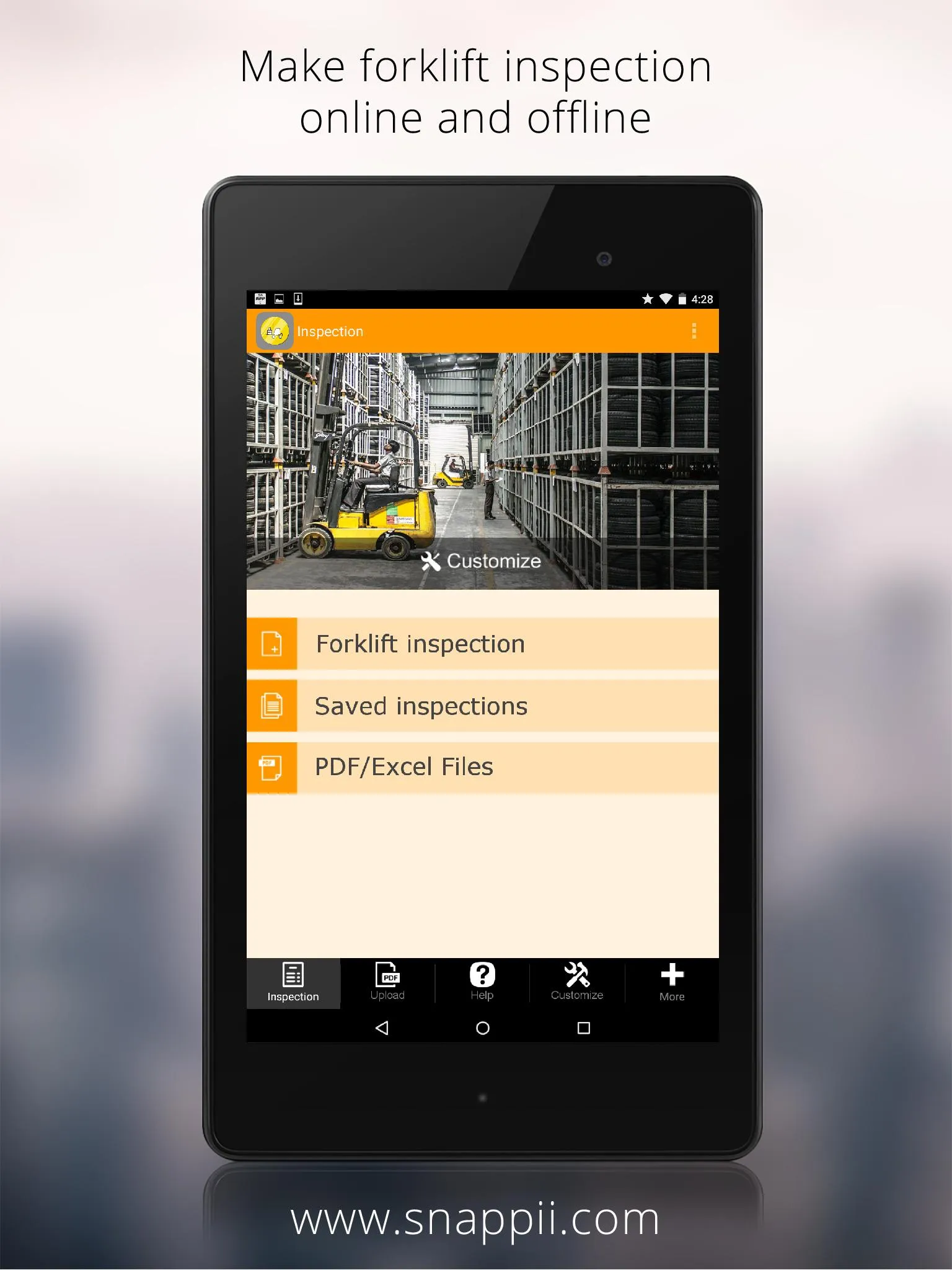 Forklift Inspection | Indus Appstore | Screenshot