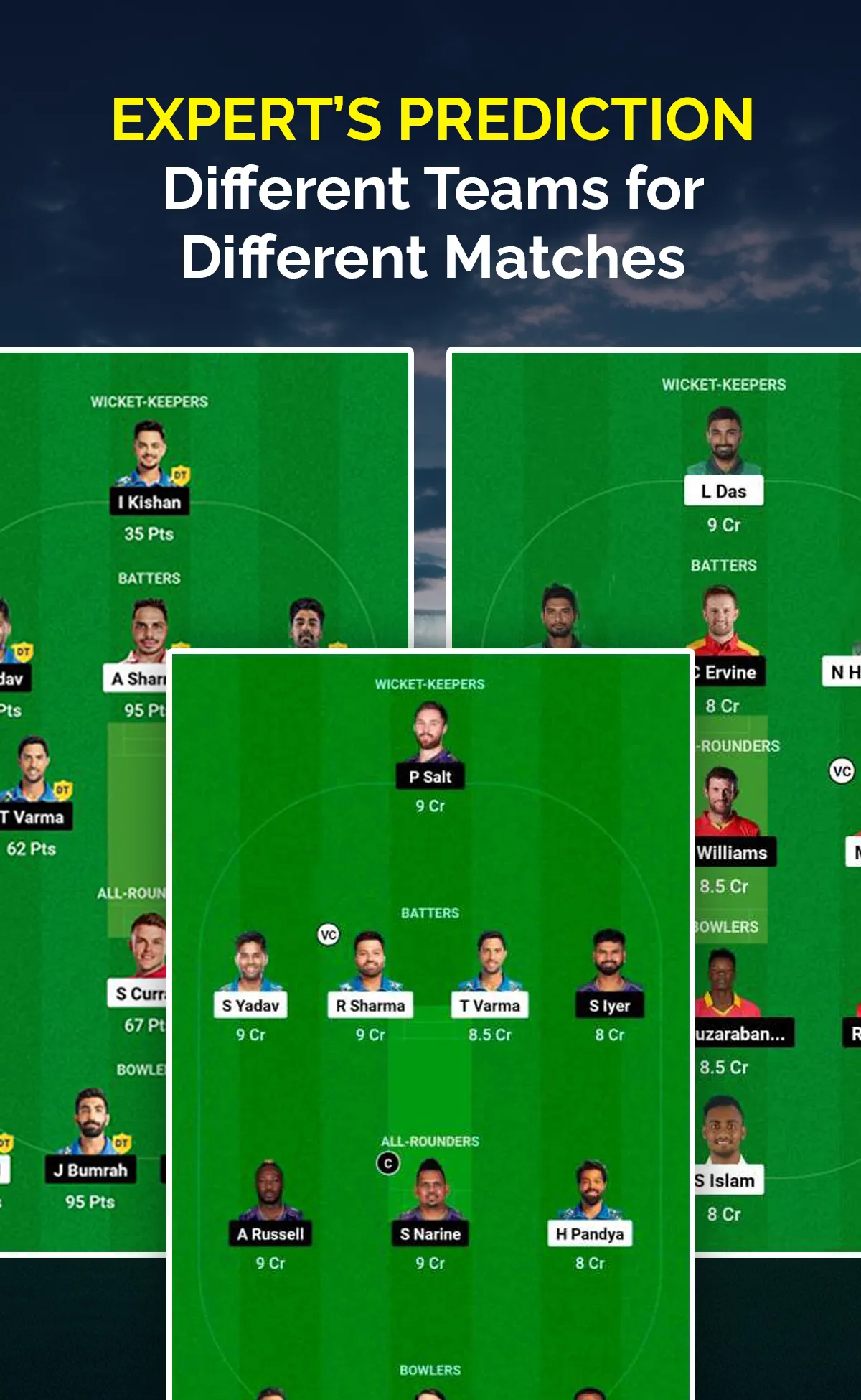 Fantasy 11 - Prediction team11 | Indus Appstore | Screenshot