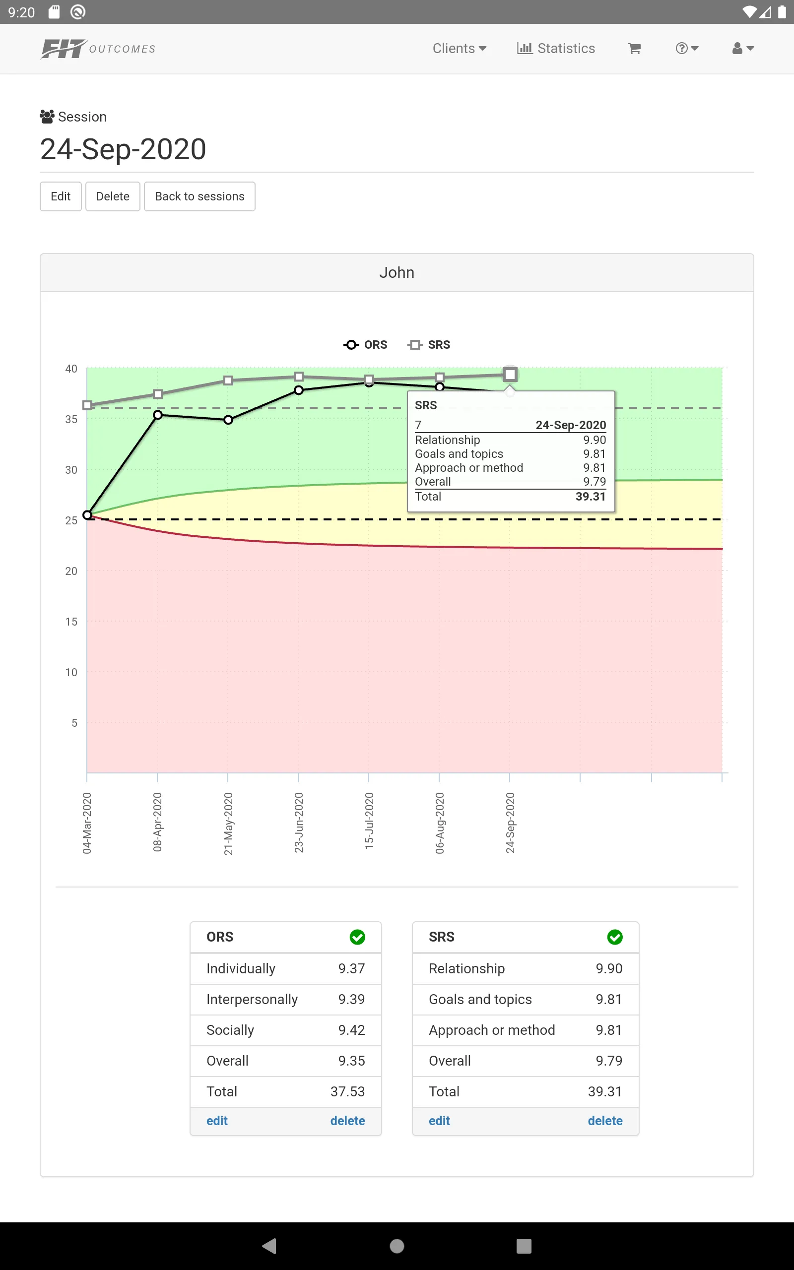 FIT-Outcomes | Indus Appstore | Screenshot