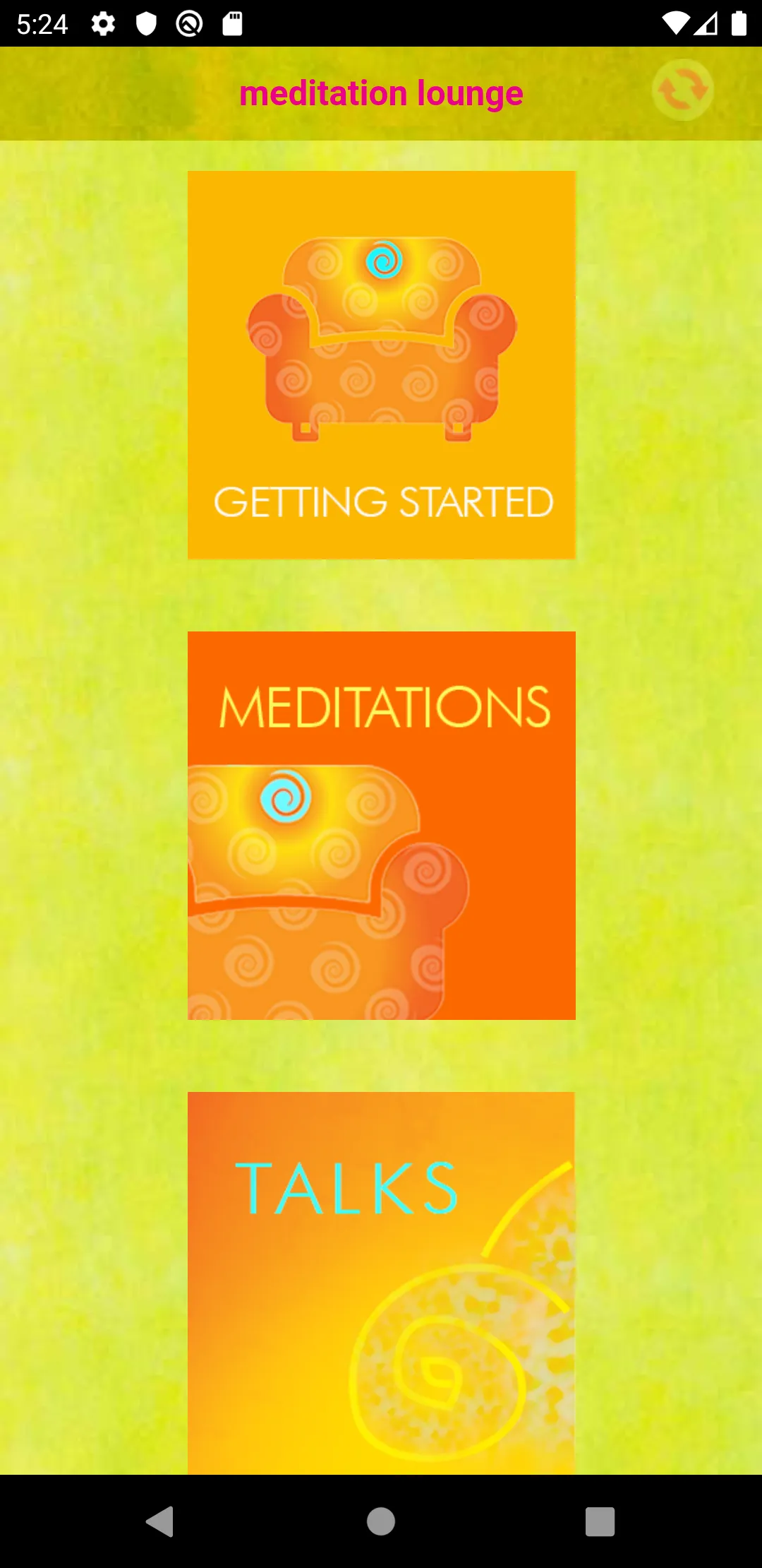 Meditation Lounge | Indus Appstore | Screenshot