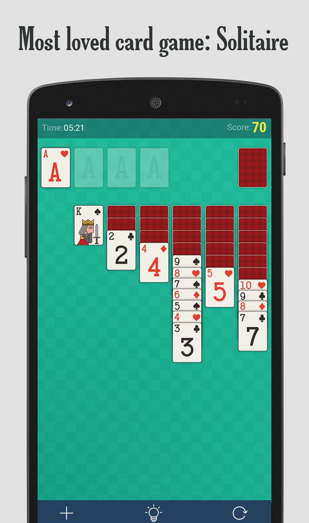 Solitaire | Indus Appstore | Screenshot