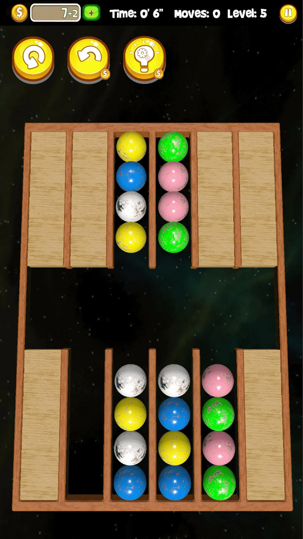 Brain Marbles ball sort puzzle | Indus Appstore | Screenshot