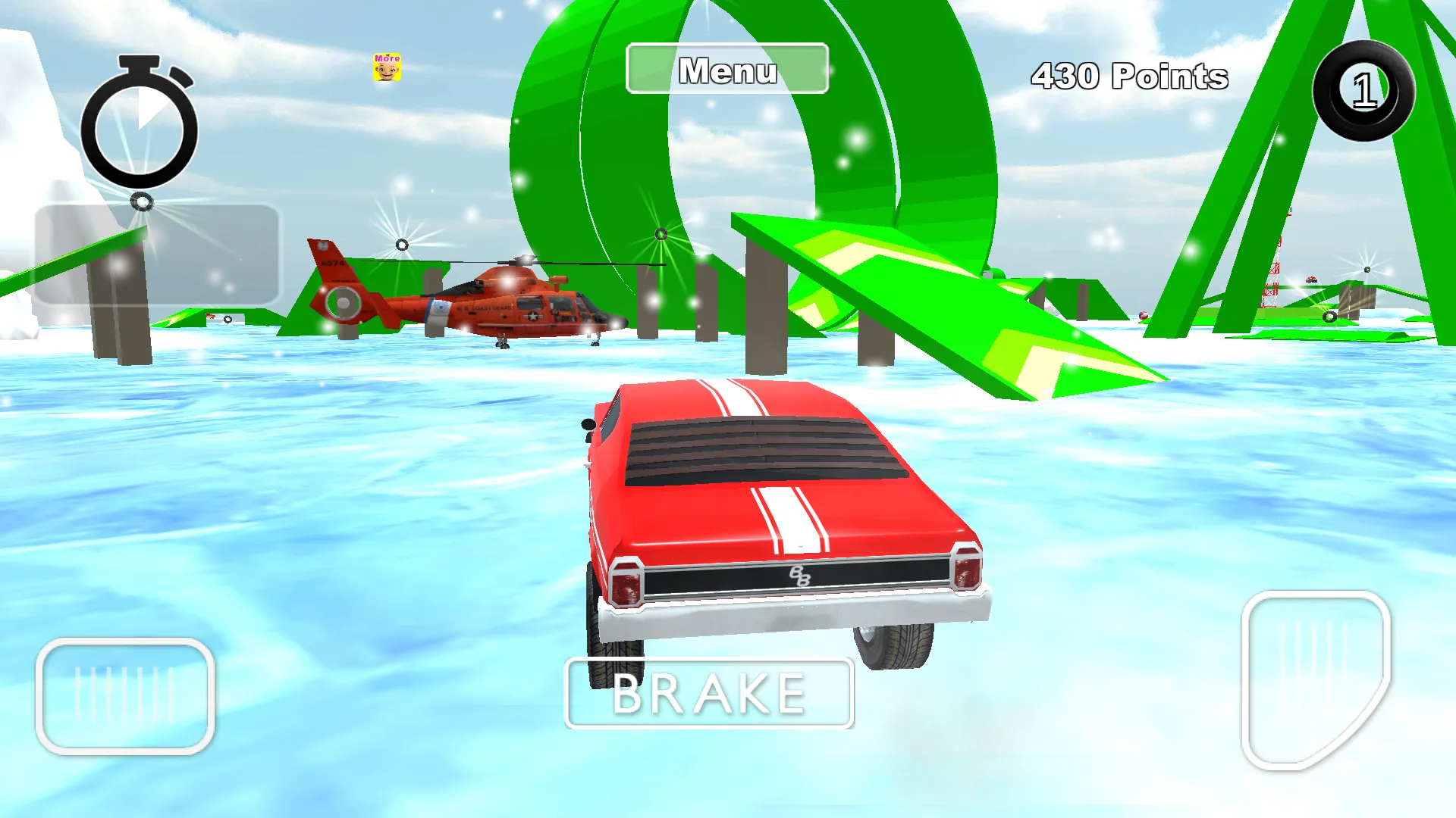 Snow Car Race & Stunts Extreme | Indus Appstore | Screenshot