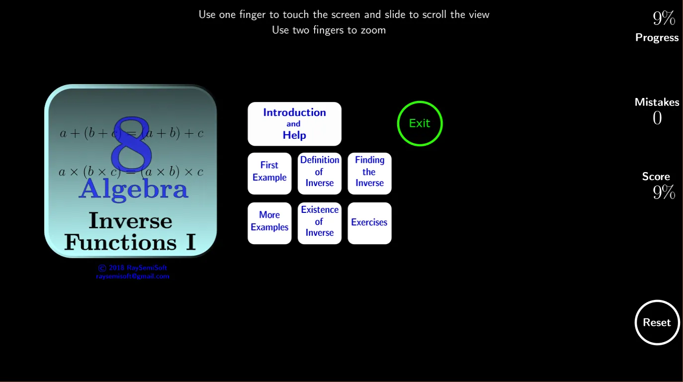 Algebra Tutorial 8 | Indus Appstore | Screenshot