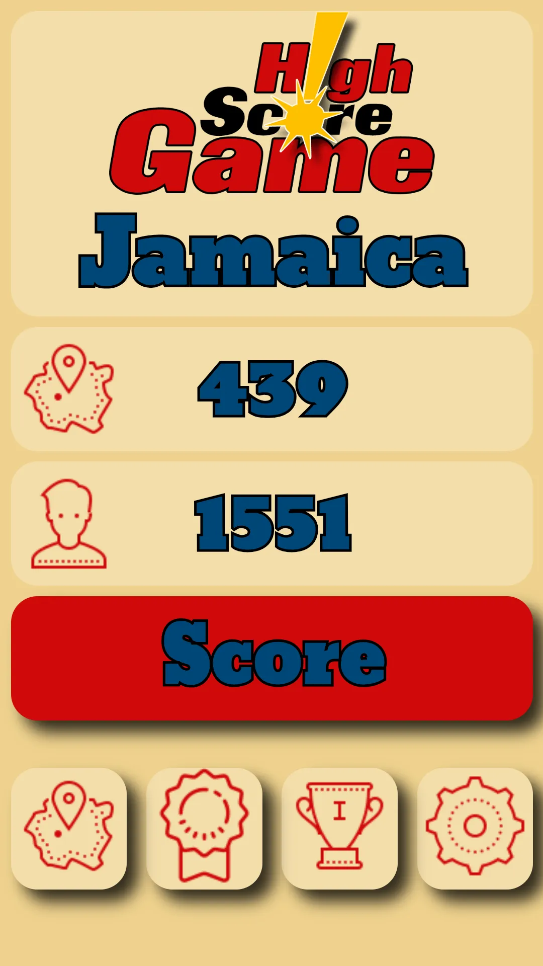 HighScore Game Nations | Indus Appstore | Screenshot