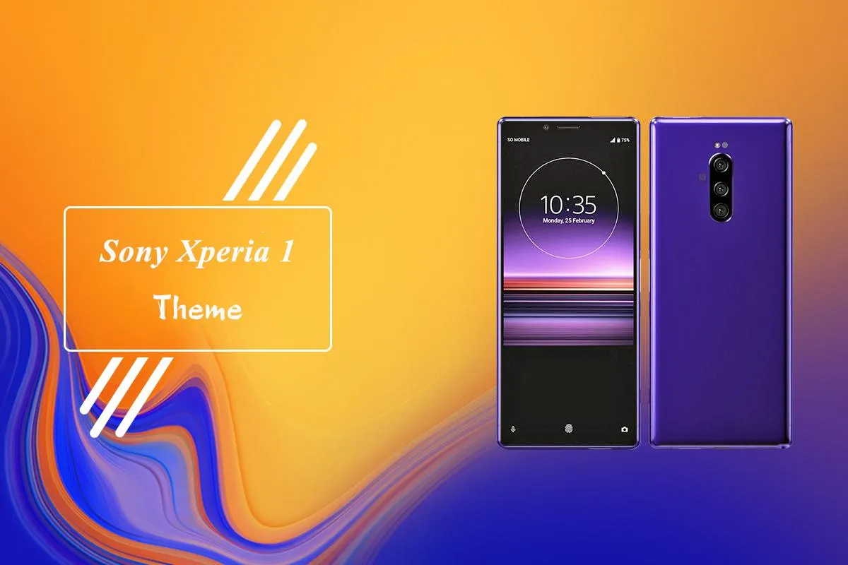 Theme for Sony Xperia 1 | Indus Appstore | Screenshot