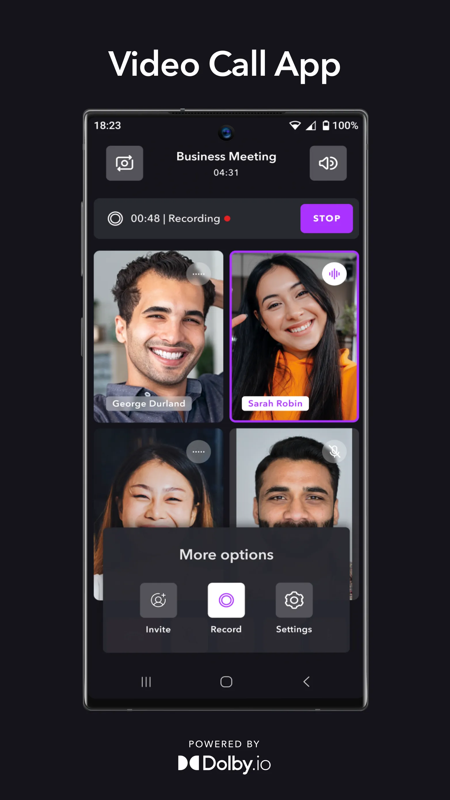 Dolby.IO Video Call | Indus Appstore | Screenshot