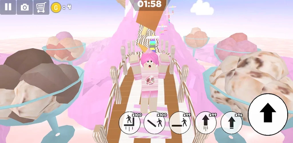 ice cream tower swirl parkour | Indus Appstore | Screenshot