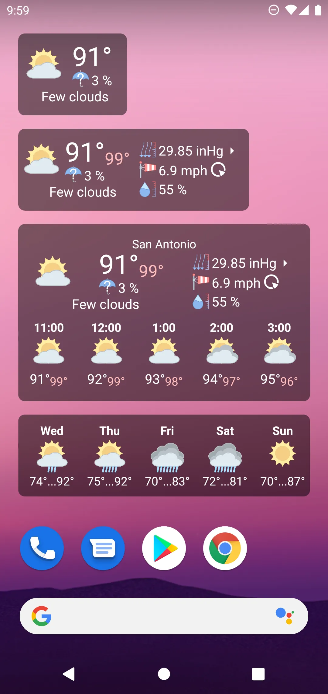 WhatWeather - Weather Station | Indus Appstore | Screenshot