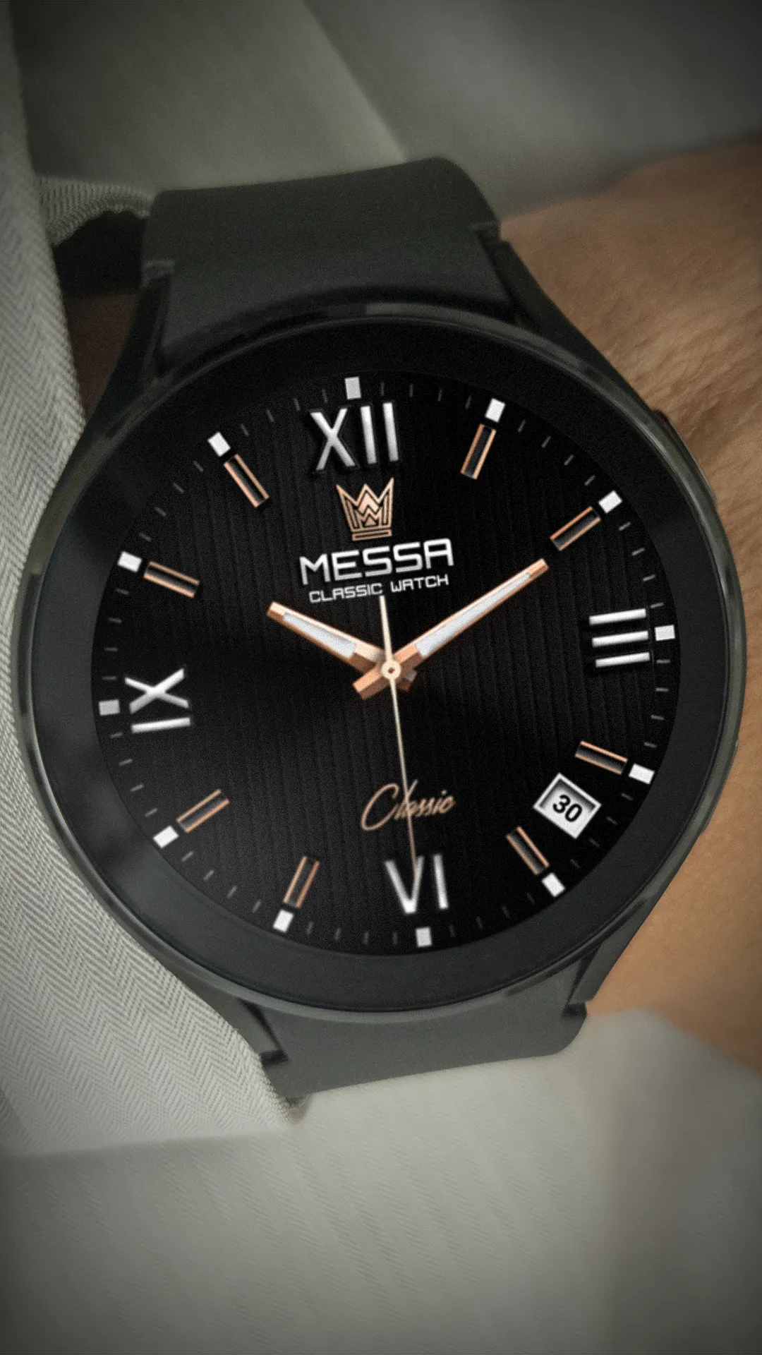 Classic Watch Face Messa Luxe | Indus Appstore | Screenshot