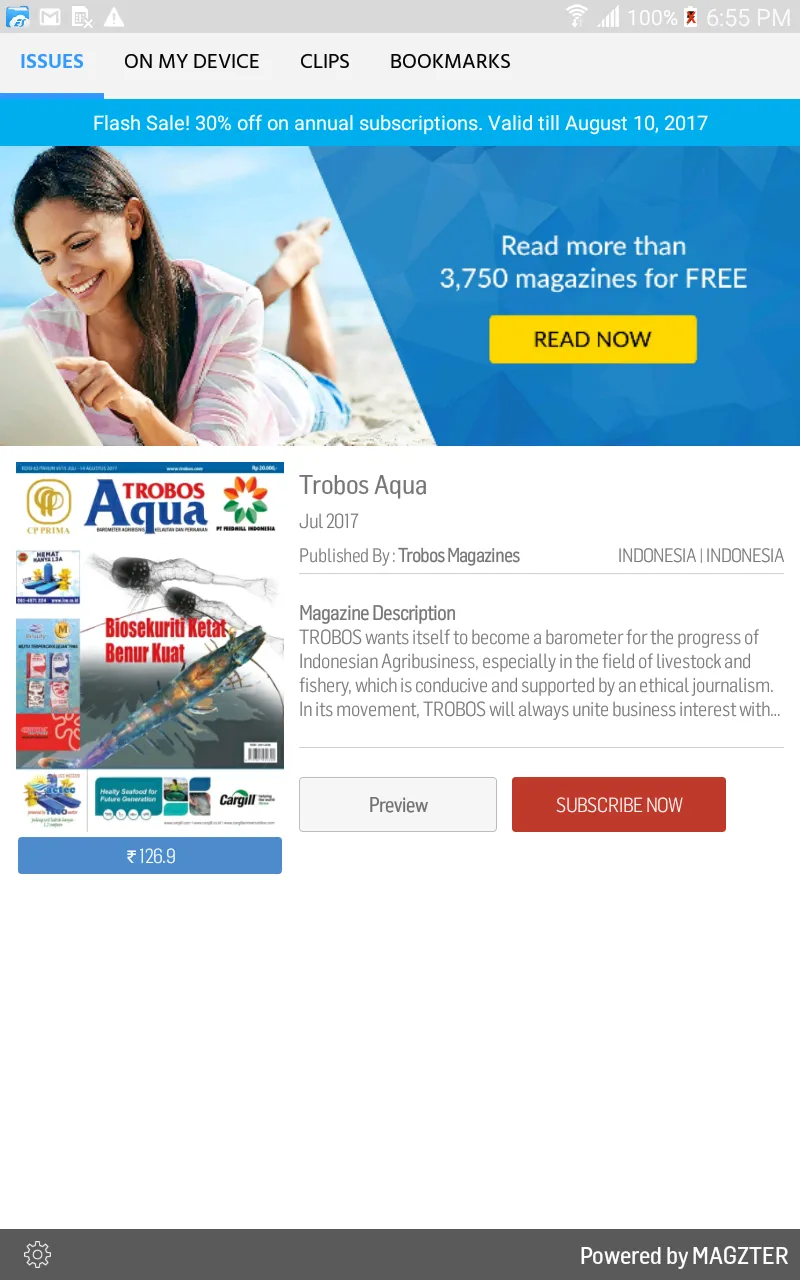 Trobos Aqua | Indus Appstore | Screenshot