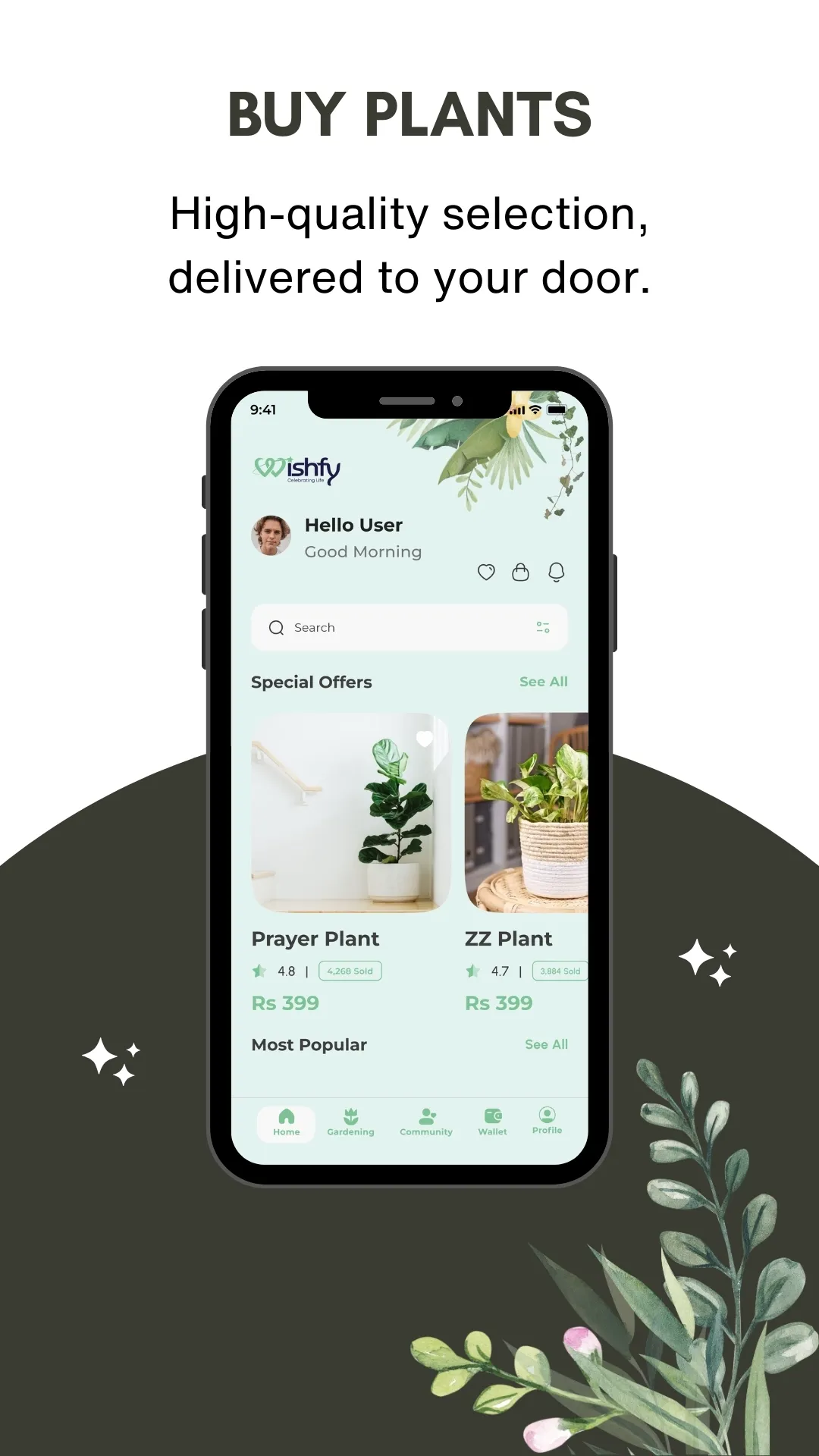 Wishfy : Plants & Gardening | Indus Appstore | Screenshot