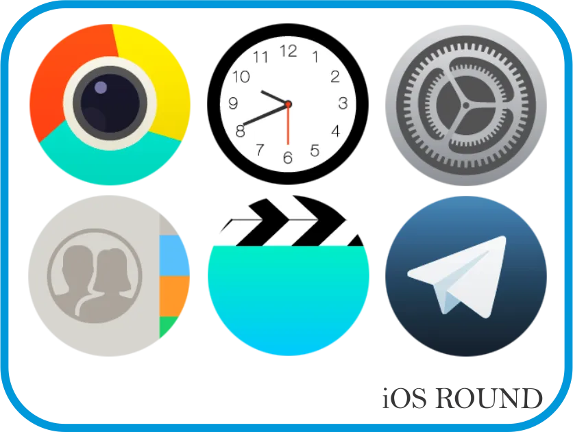 OS Round - Icon Pack | Indus Appstore | Screenshot