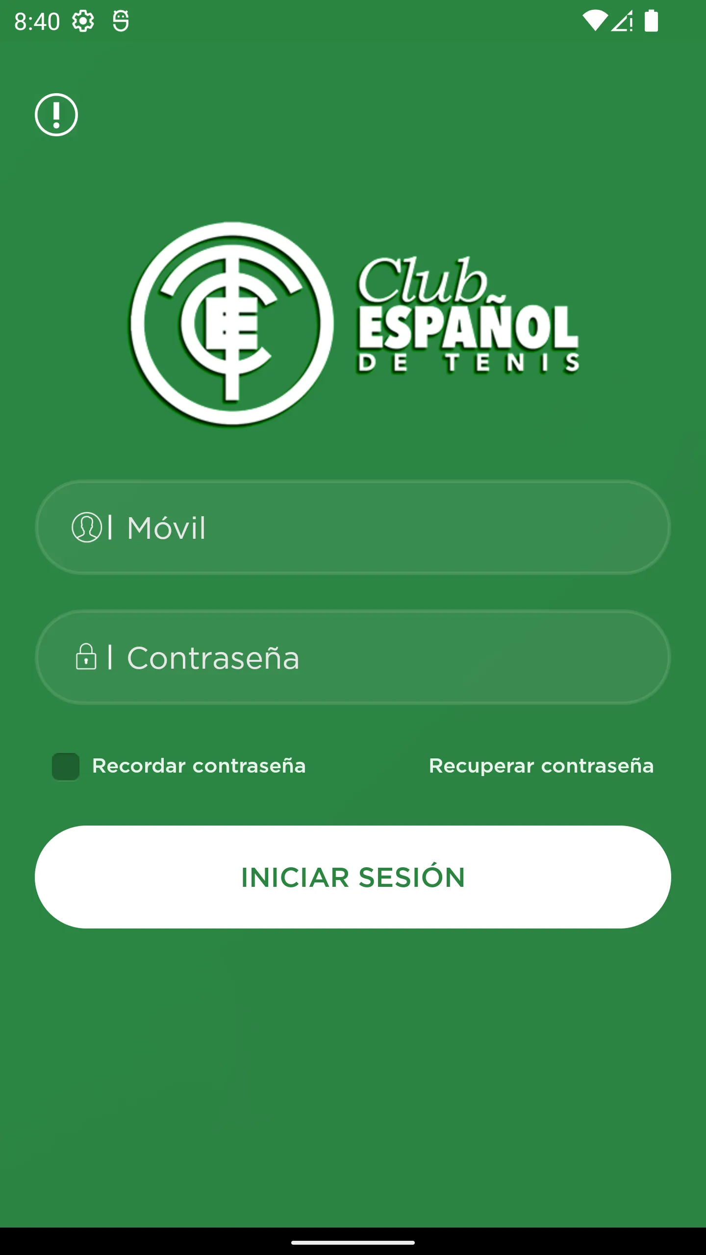 Club de Tenis Español | Indus Appstore | Screenshot