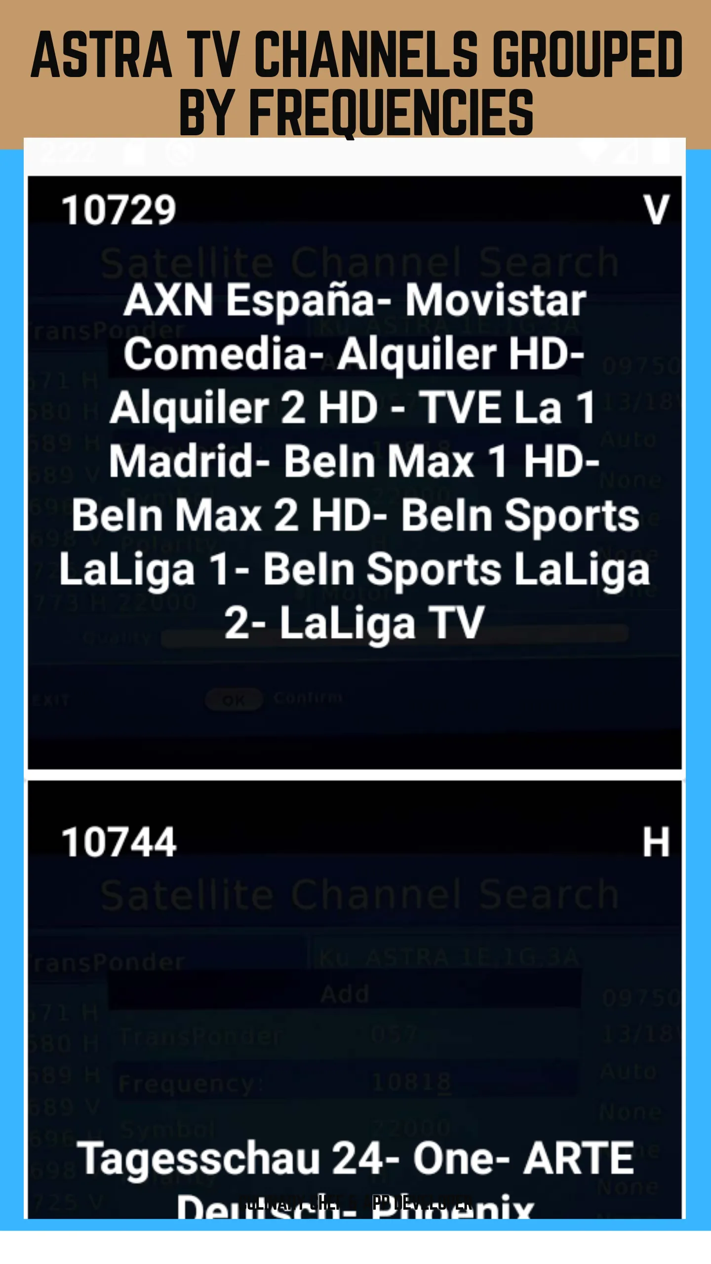 Astra TV and RADIO INFOS | Indus Appstore | Screenshot