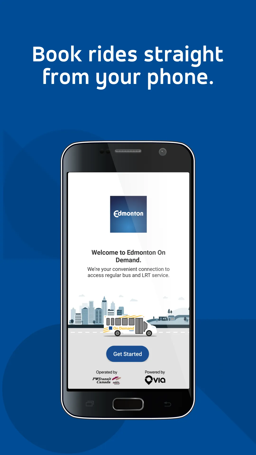 Edmonton On Demand Transit | Indus Appstore | Screenshot