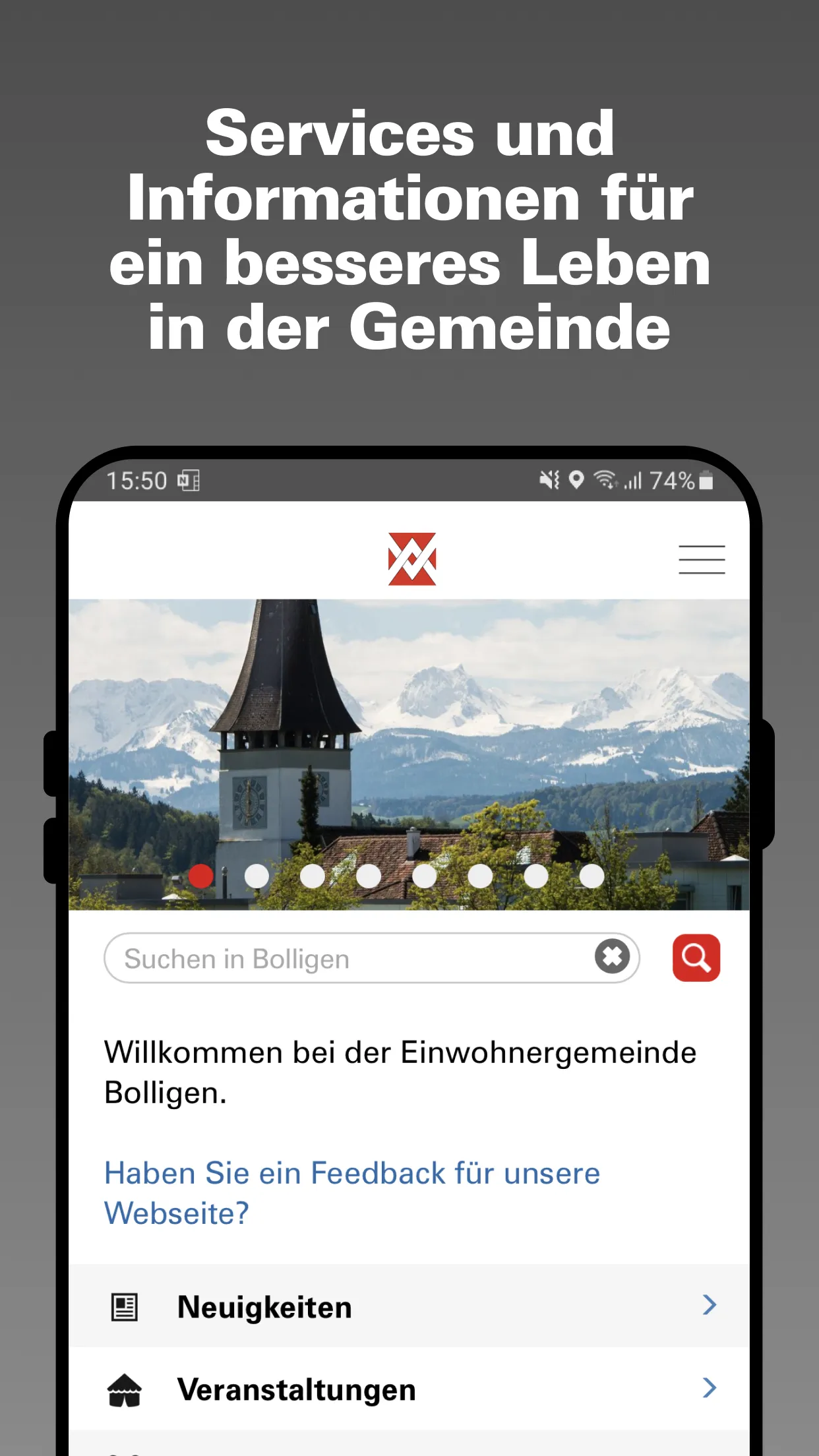 Gemeinde Bolligen | Indus Appstore | Screenshot