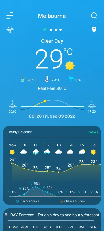 9Weather: Weather forecast | Indus Appstore | Screenshot