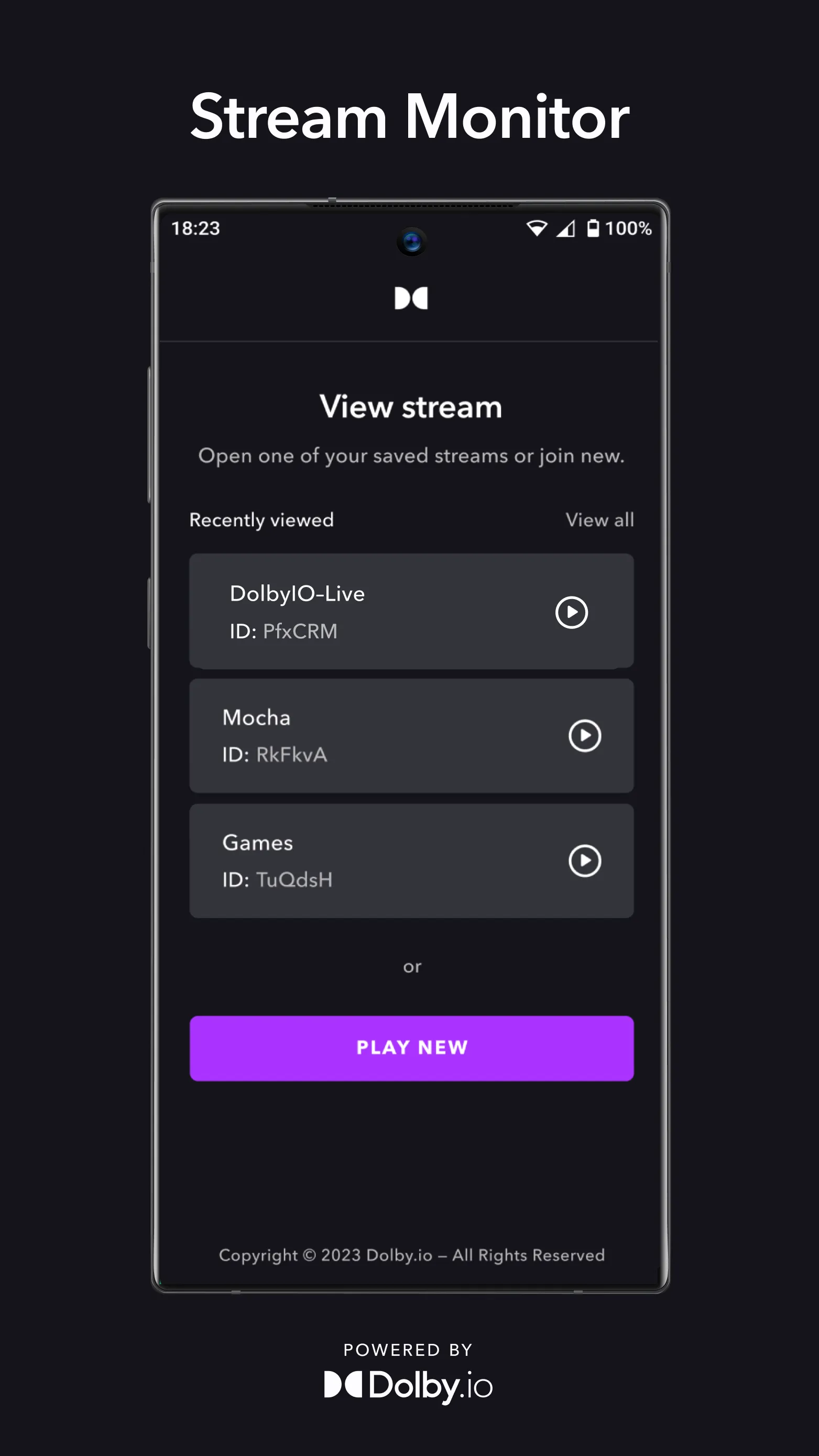 Dolby.io Ultra | Indus Appstore | Screenshot