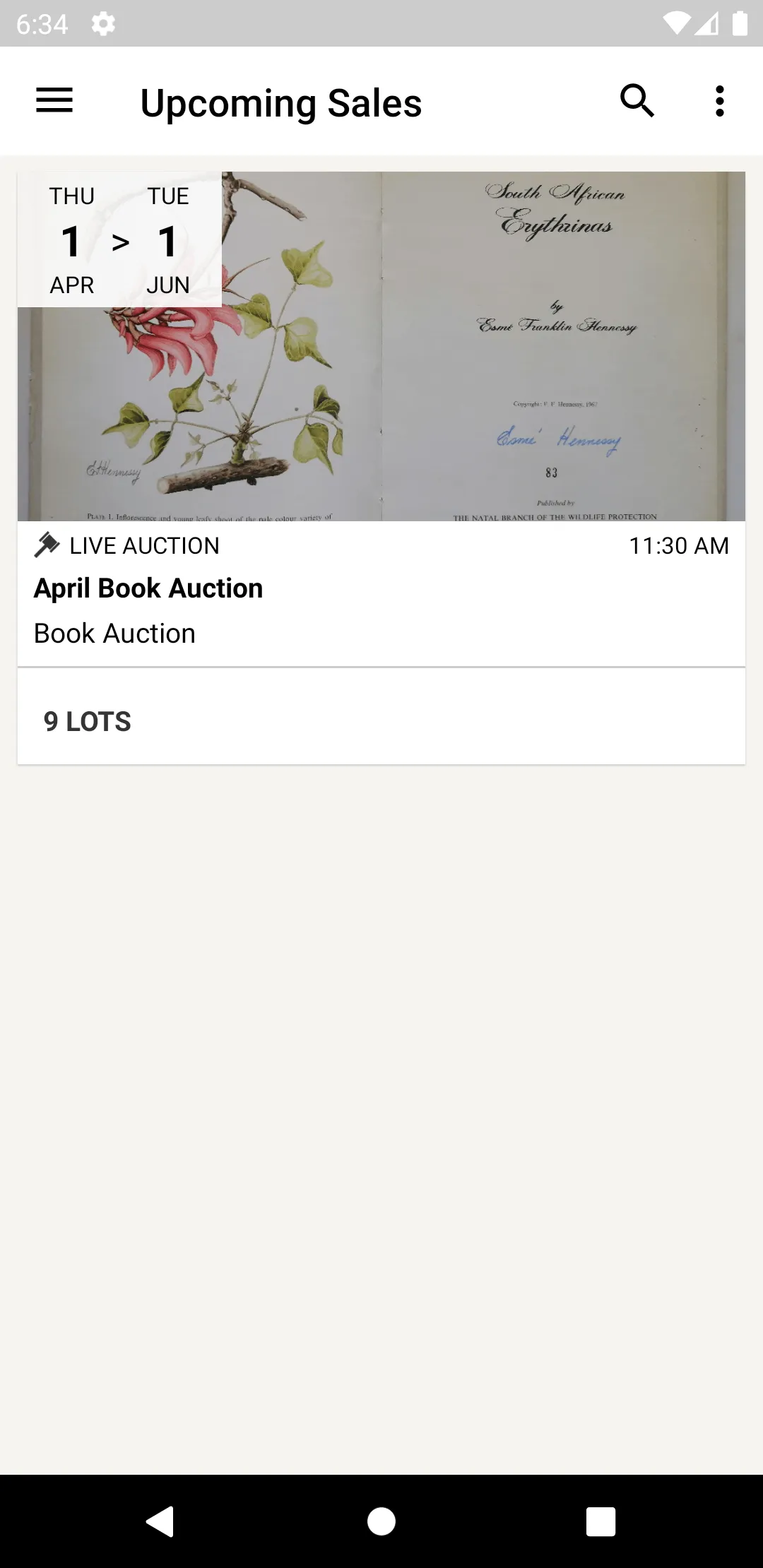 Huddy's Online Auction | Indus Appstore | Screenshot