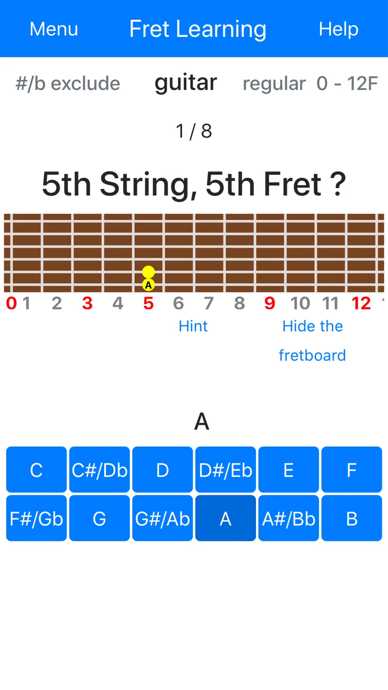 Fret Learning | Indus Appstore | Screenshot