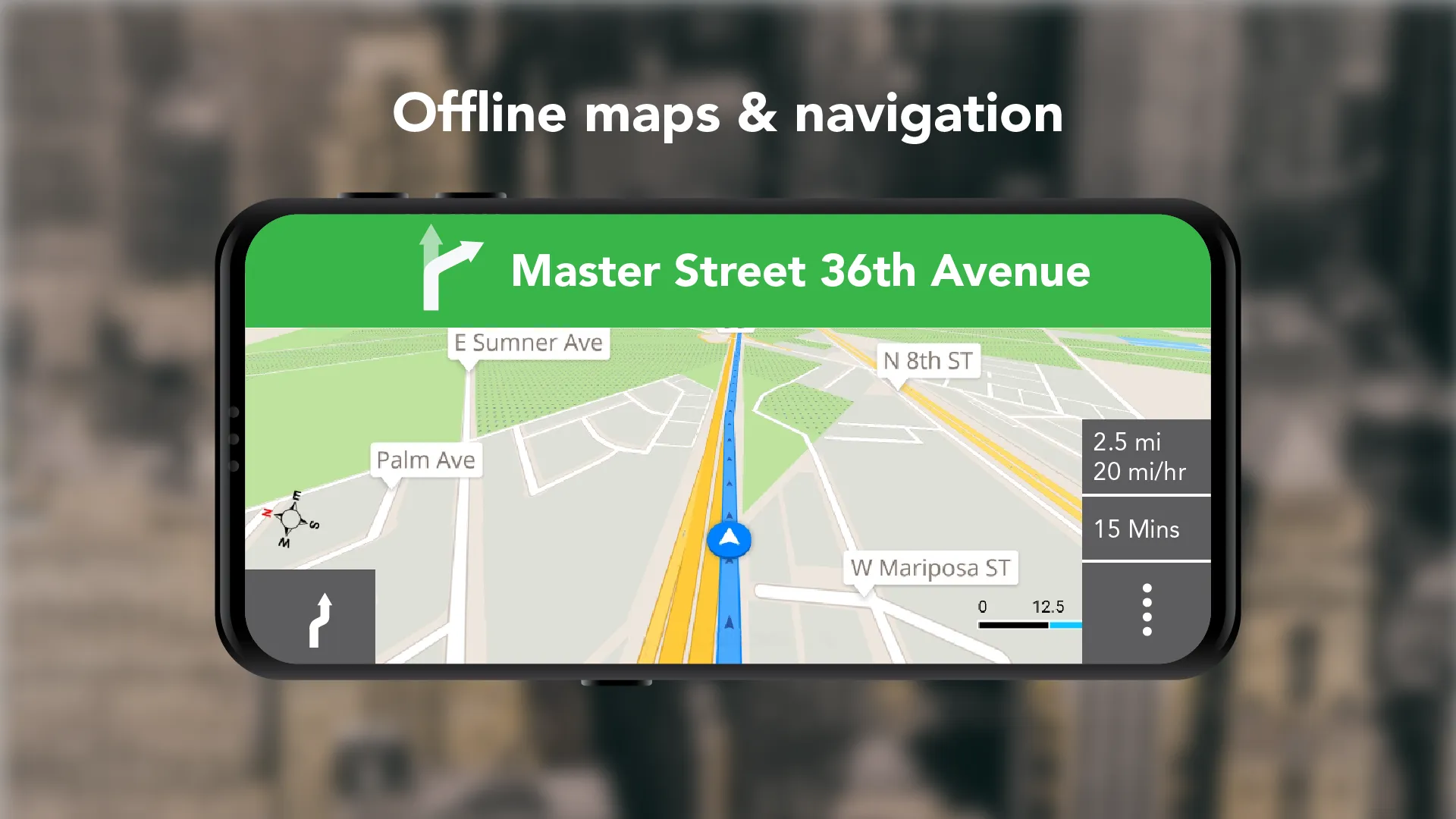 GPS Offline Maps & Navigation | Indus Appstore | Screenshot