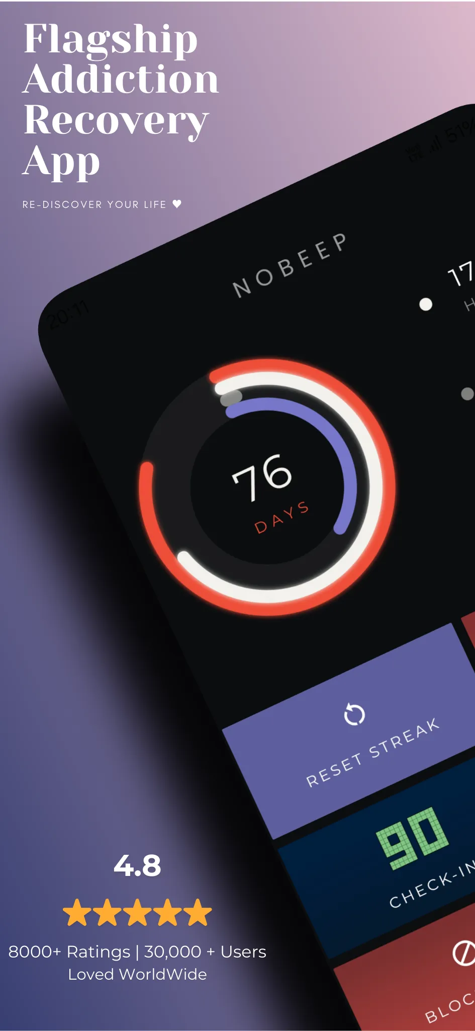 NoBeep: Quit Fap | Quit Porn | Indus Appstore | Screenshot