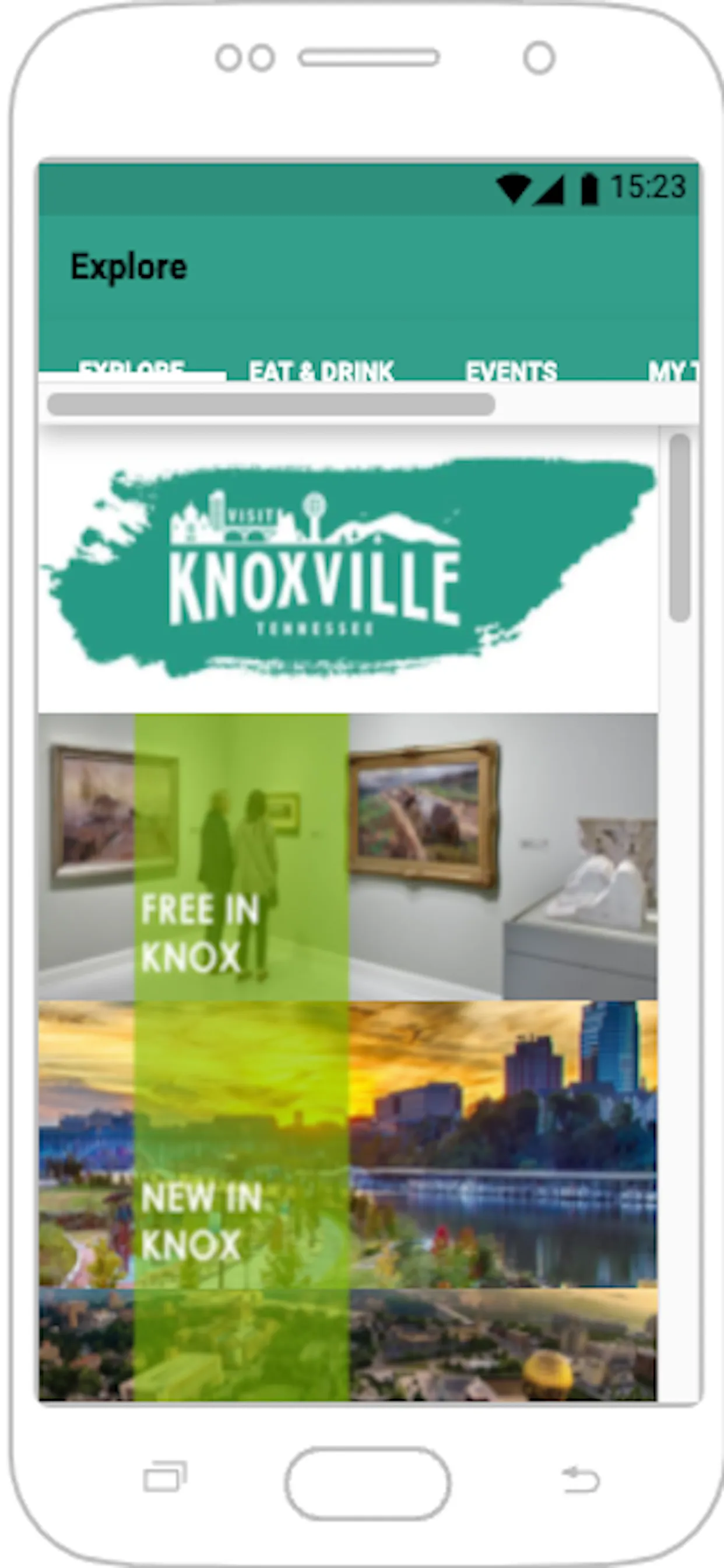 Visit Knoxville Tennessee | Indus Appstore | Screenshot