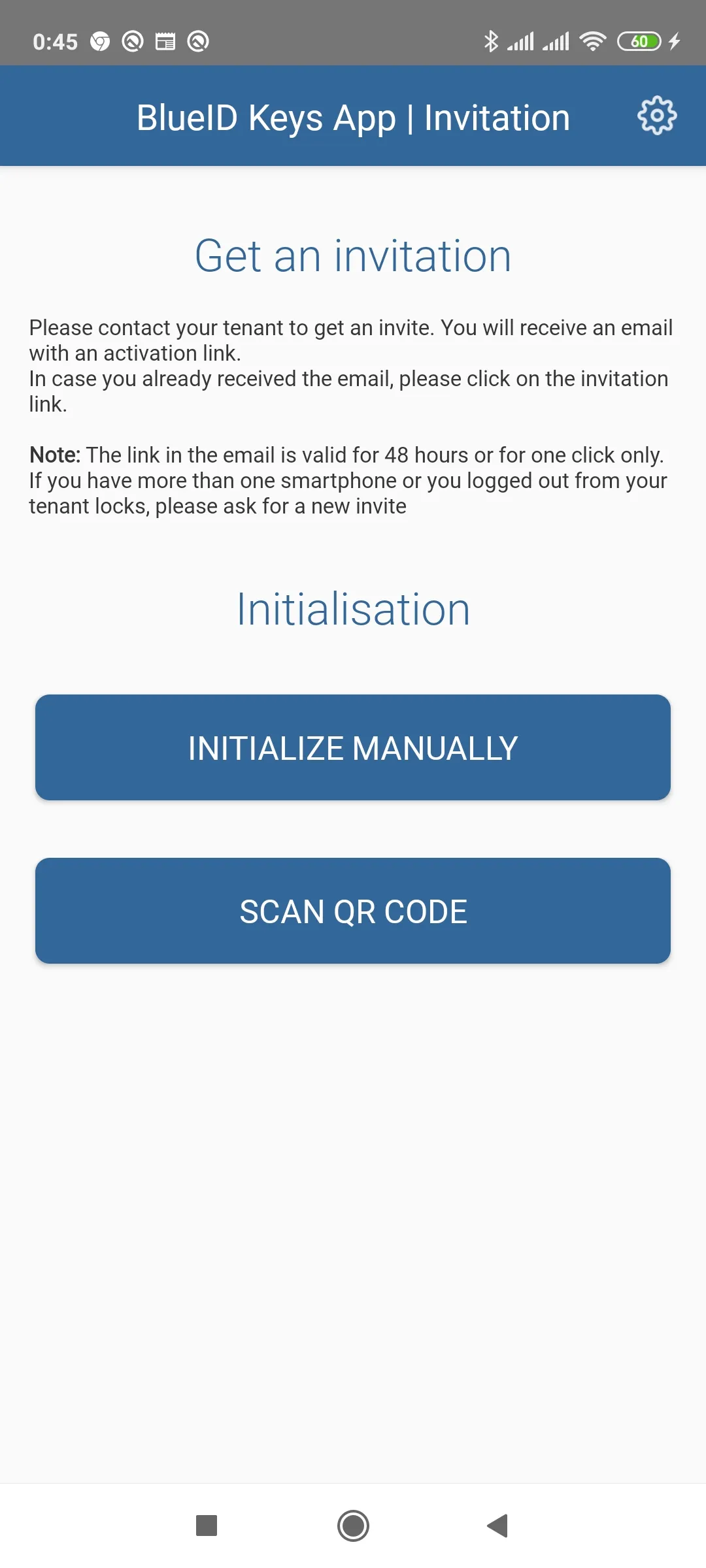 BlueID - Keys app | Indus Appstore | Screenshot