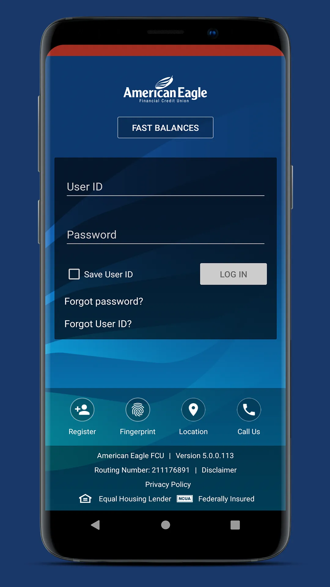 American Eagle FCU Mobile | Indus Appstore | Screenshot