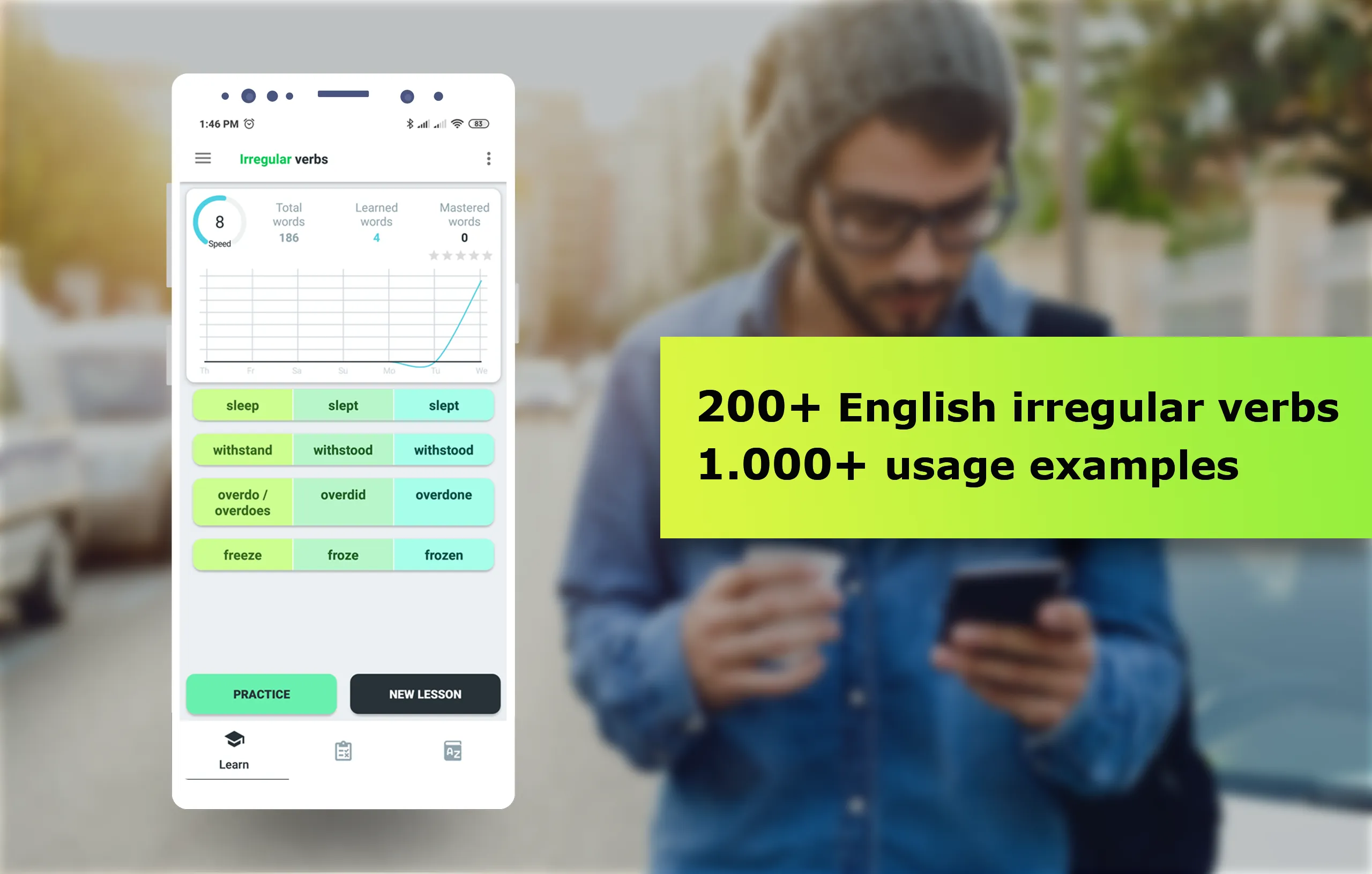 English Irregular Verbs | Indus Appstore | Screenshot