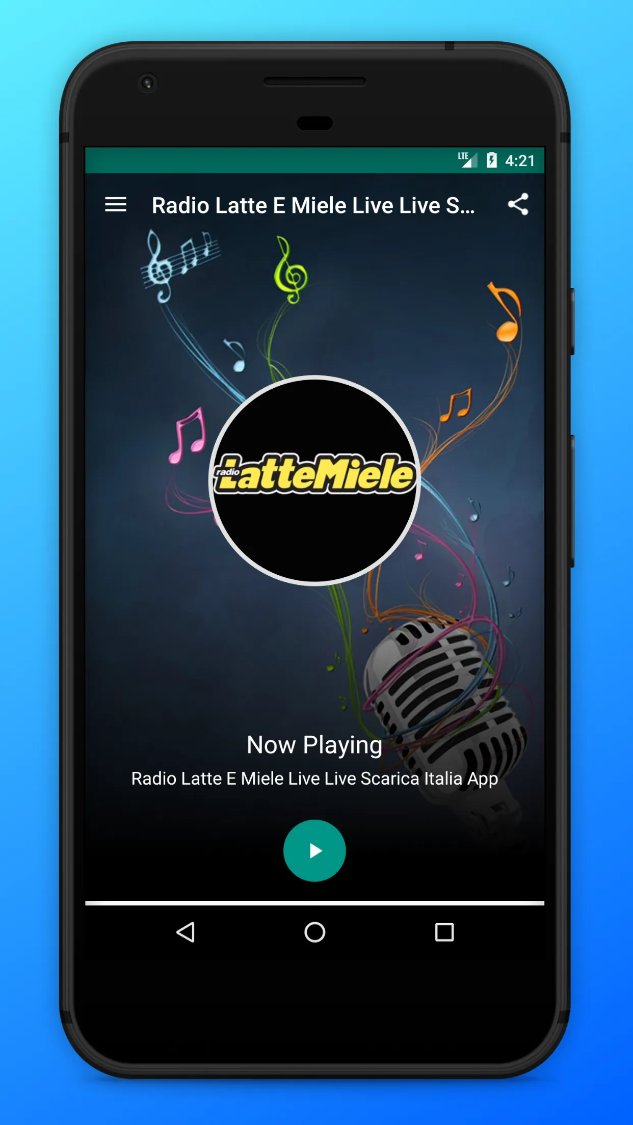 Radio Latte E Miele App Online | Indus Appstore | Screenshot