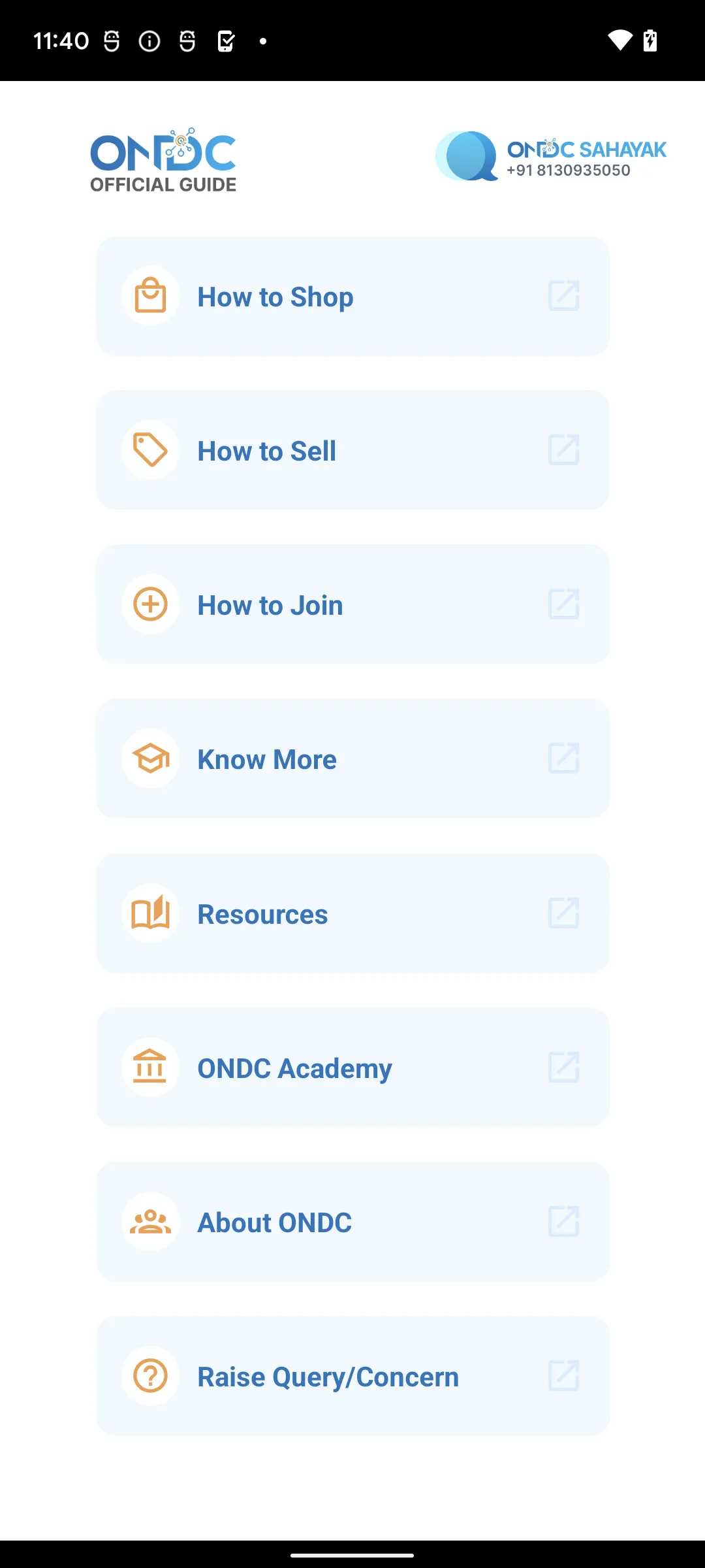 ONDC Official Guide | Indus Appstore | Screenshot