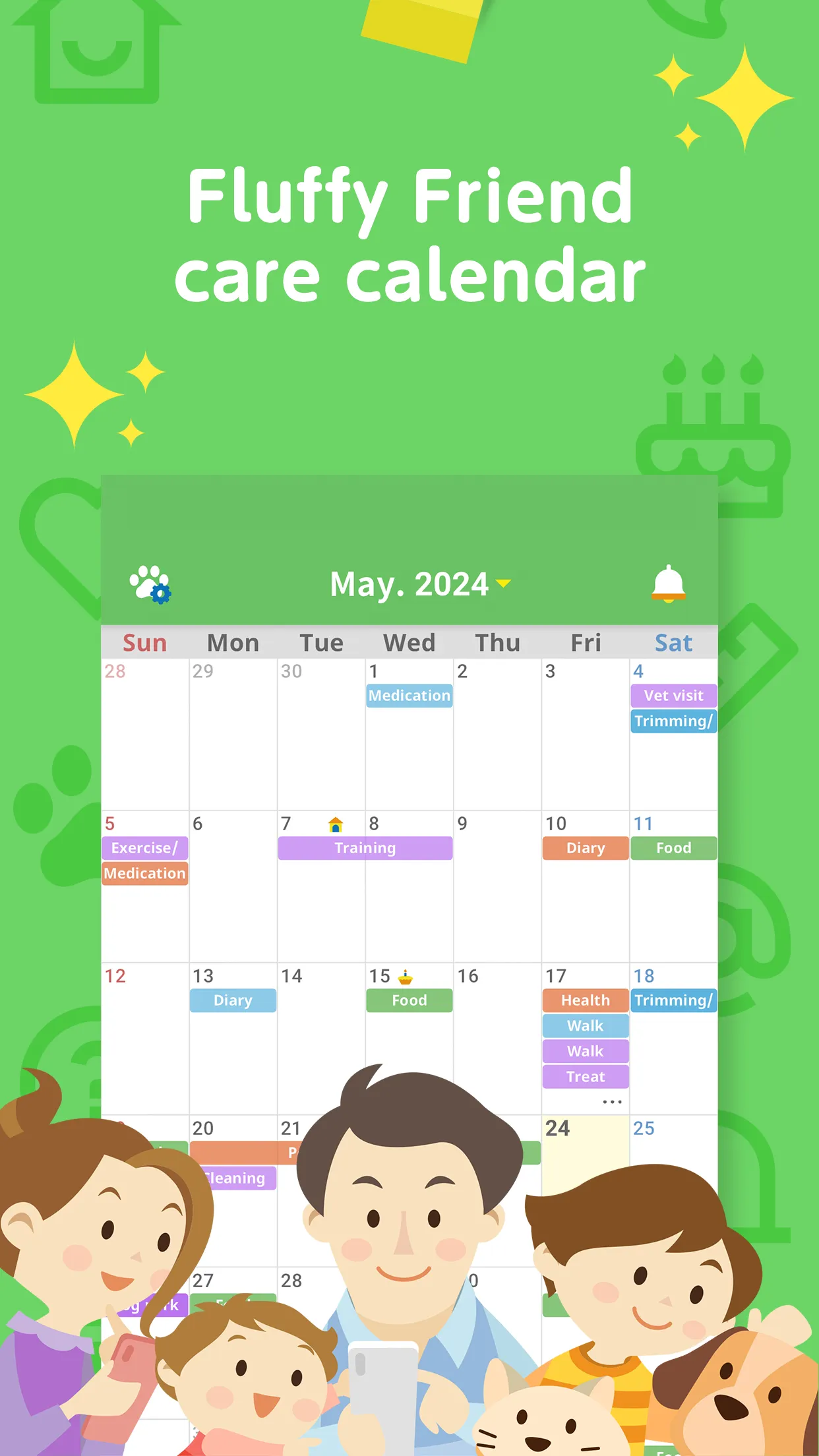 uchiccolog : Pets Scheduler | Indus Appstore | Screenshot