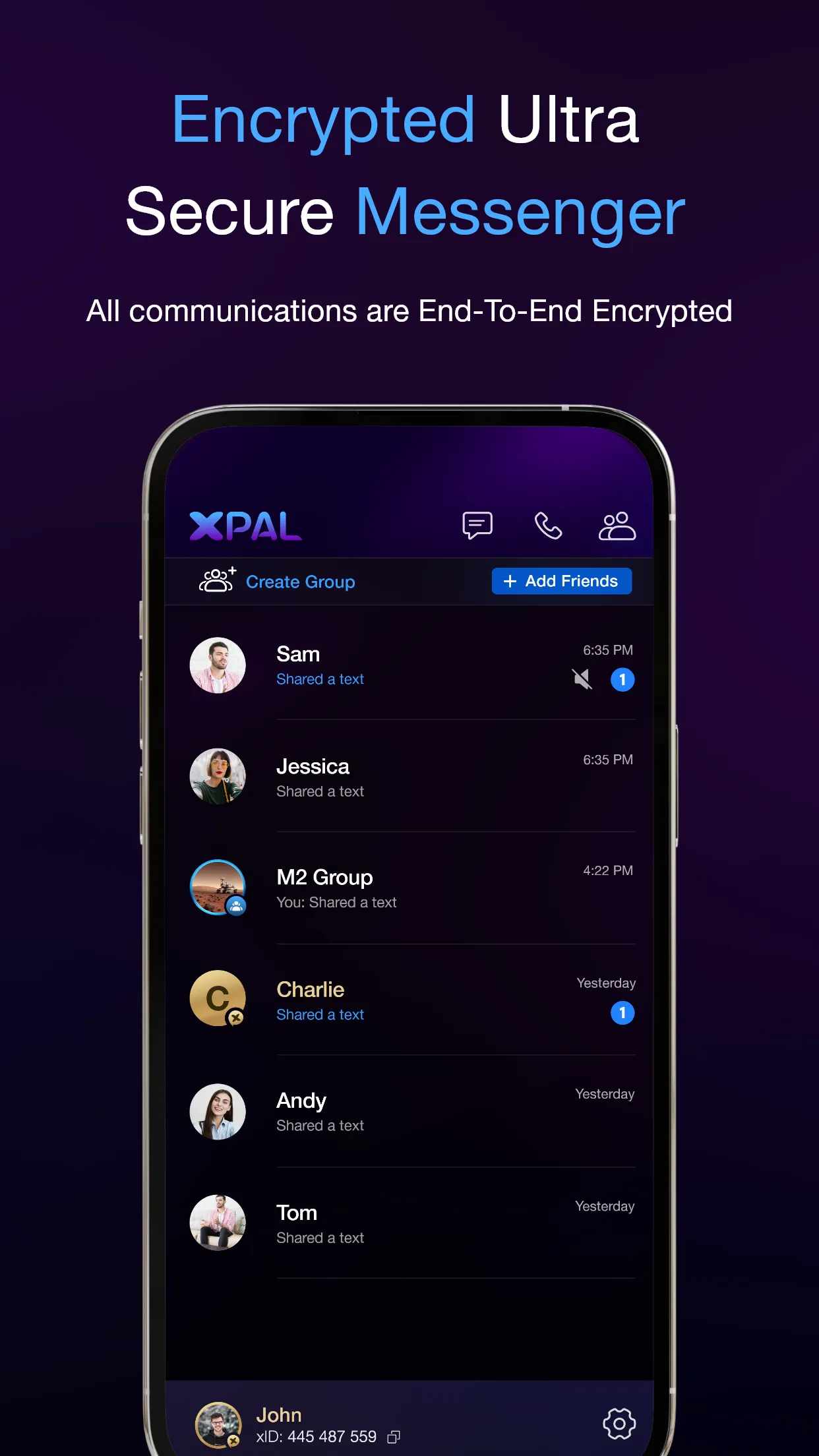 xPal Ultra Secure Messenger | Indus Appstore | Screenshot