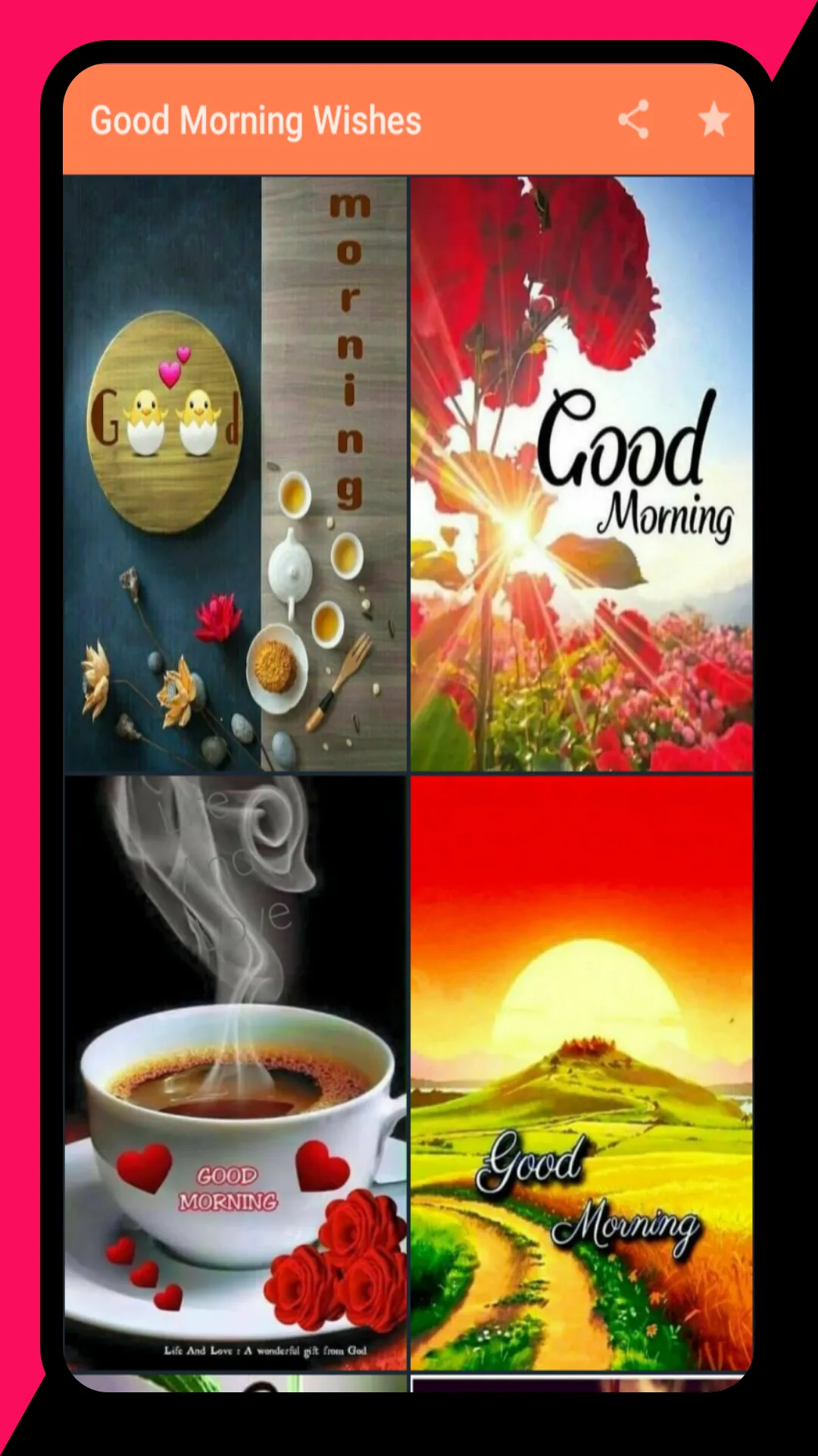 Beautiful Good Morning Wishes | Indus Appstore | Screenshot