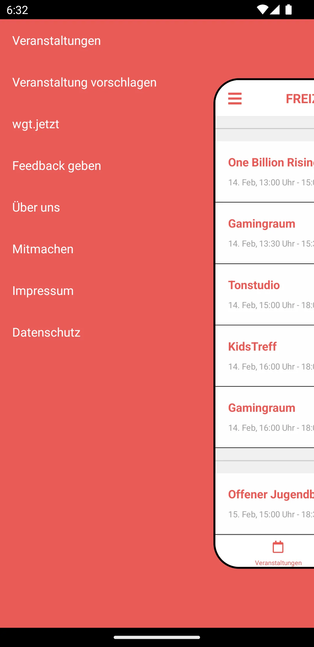 Freizeitapp Weingarten | Indus Appstore | Screenshot