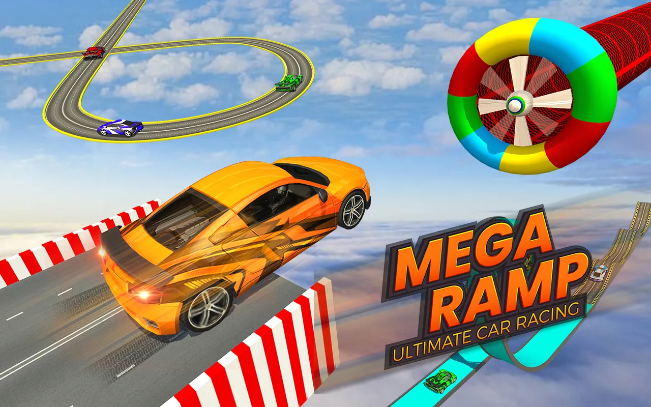 Car Racing Mega Ramps Stunt 3D | Indus Appstore | Screenshot