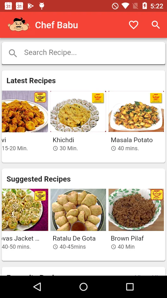 Chef Babu | Indus Appstore | Screenshot