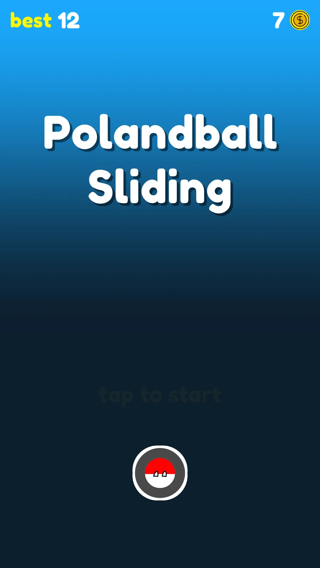 Polandball Sliding | Indus Appstore | Screenshot