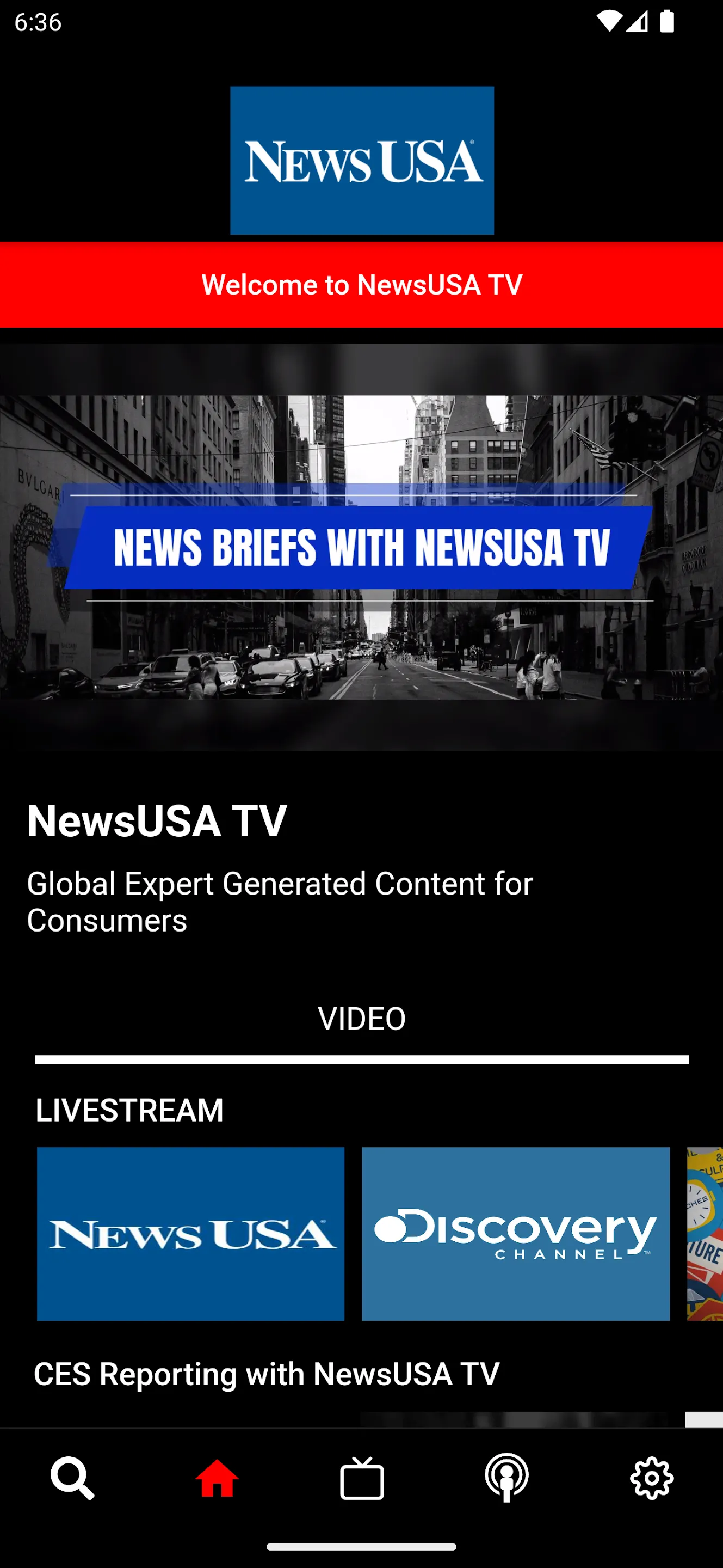 NewsUSA TV | Indus Appstore | Screenshot