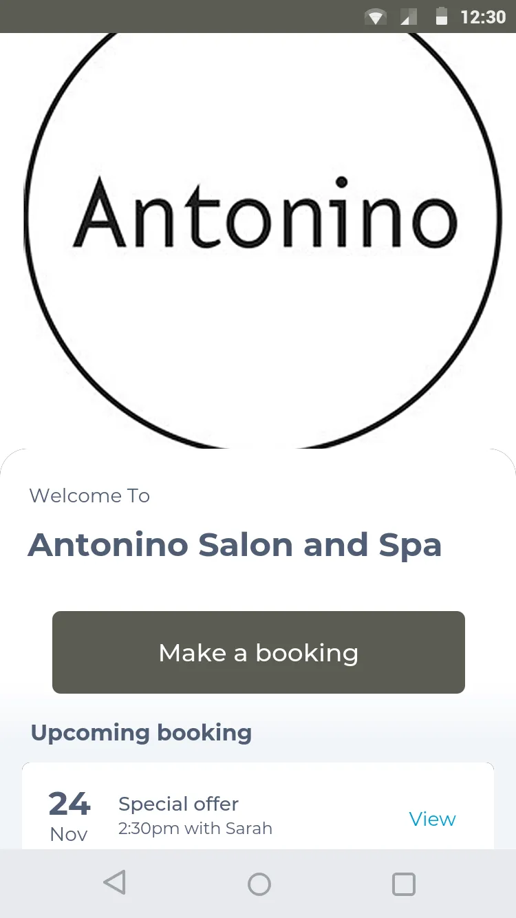 Antonino Salon and Spa | Indus Appstore | Screenshot