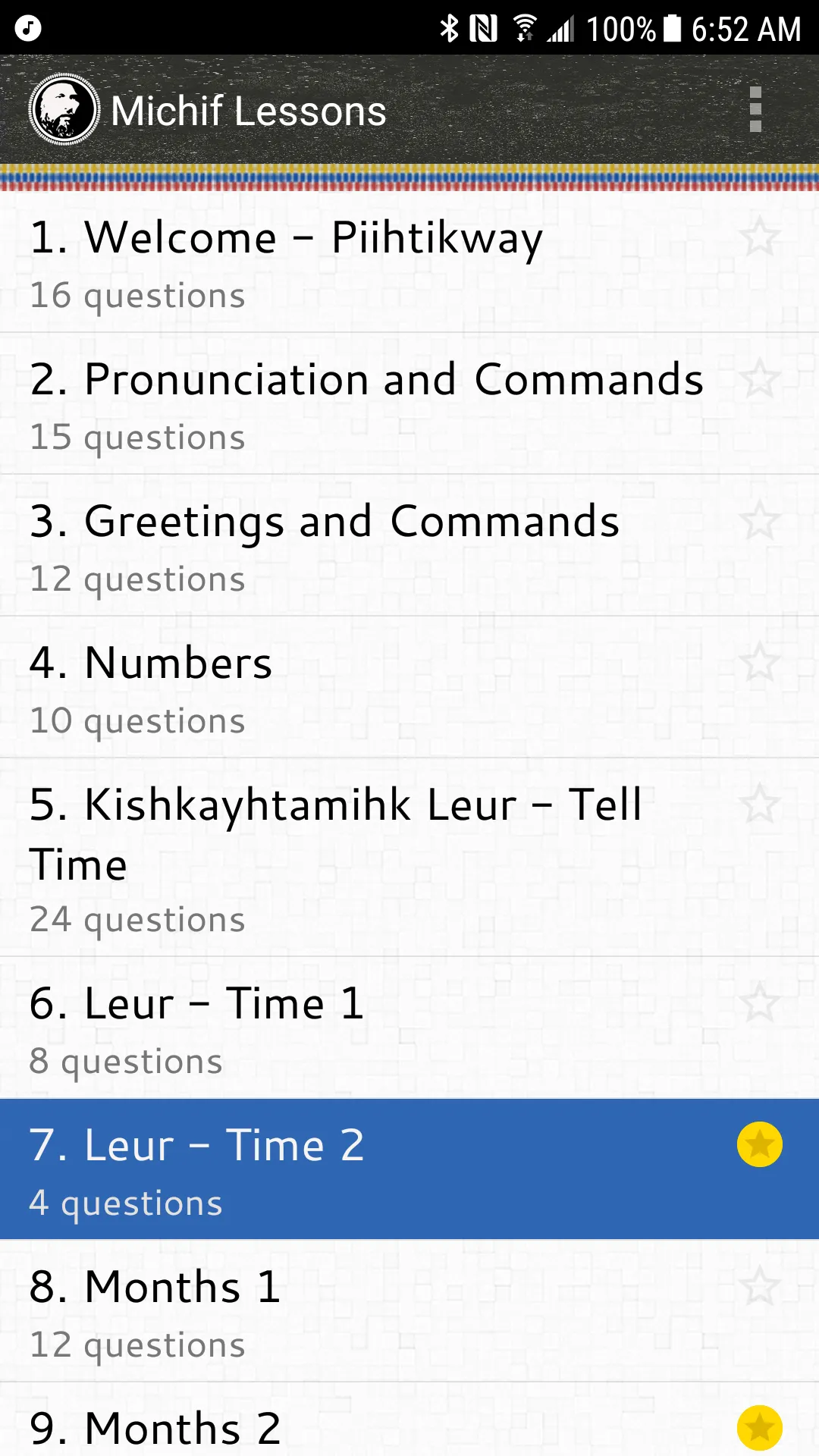 Michif Lessons | Indus Appstore | Screenshot