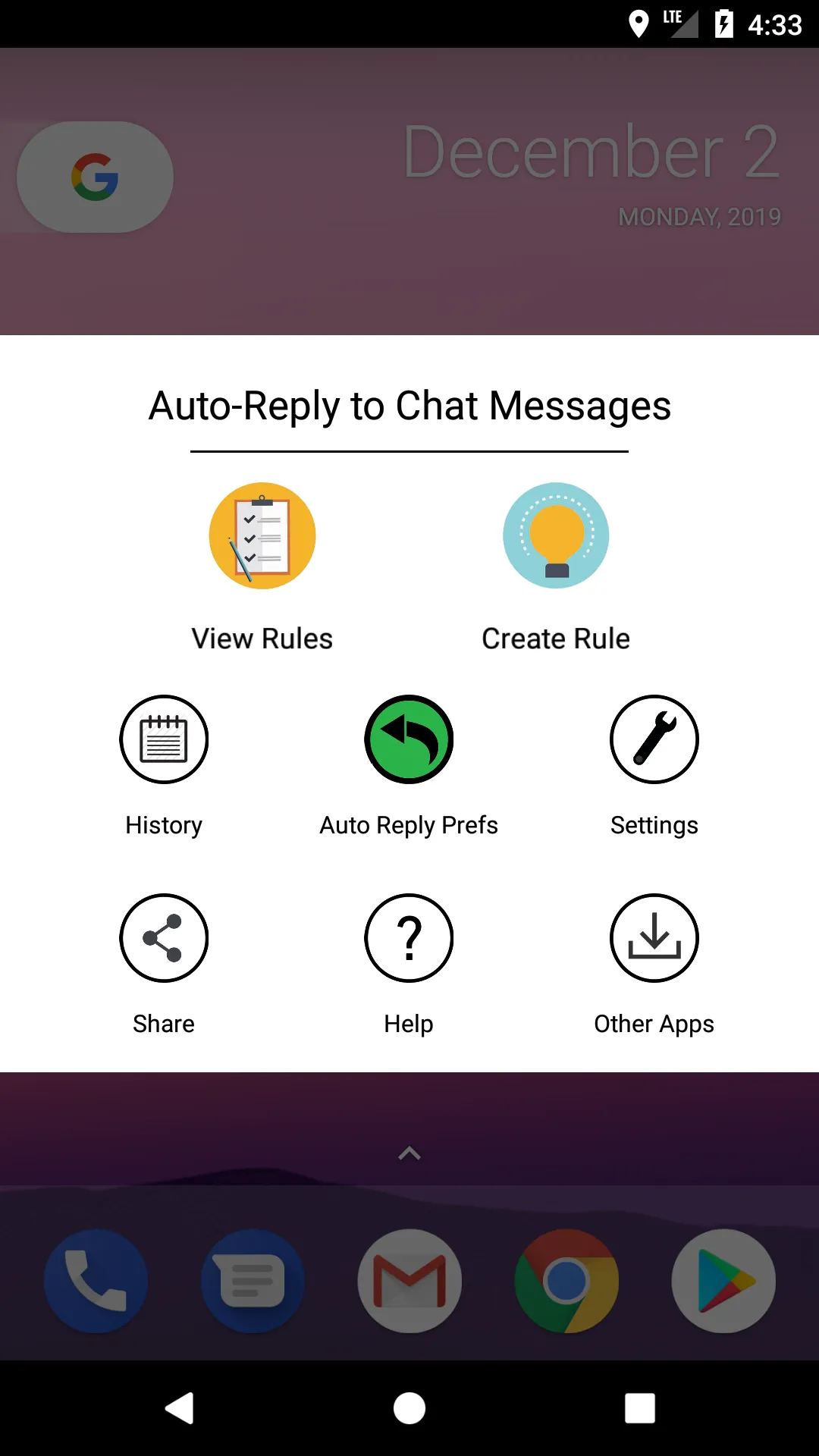 Auto Reply to Chat Messages | Indus Appstore | Screenshot