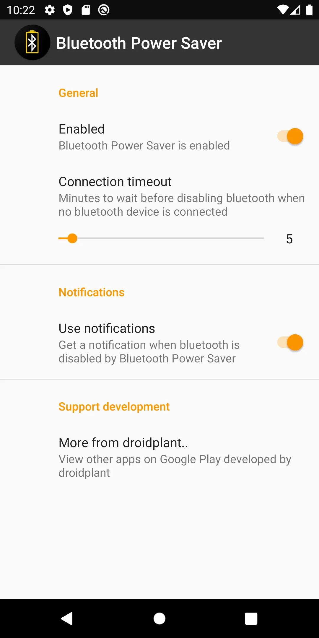 Bluetooth Power Saver | Indus Appstore | Screenshot